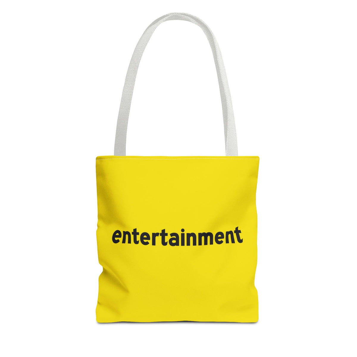 Entertainment Tote Bag — Printed Green Travel Tote