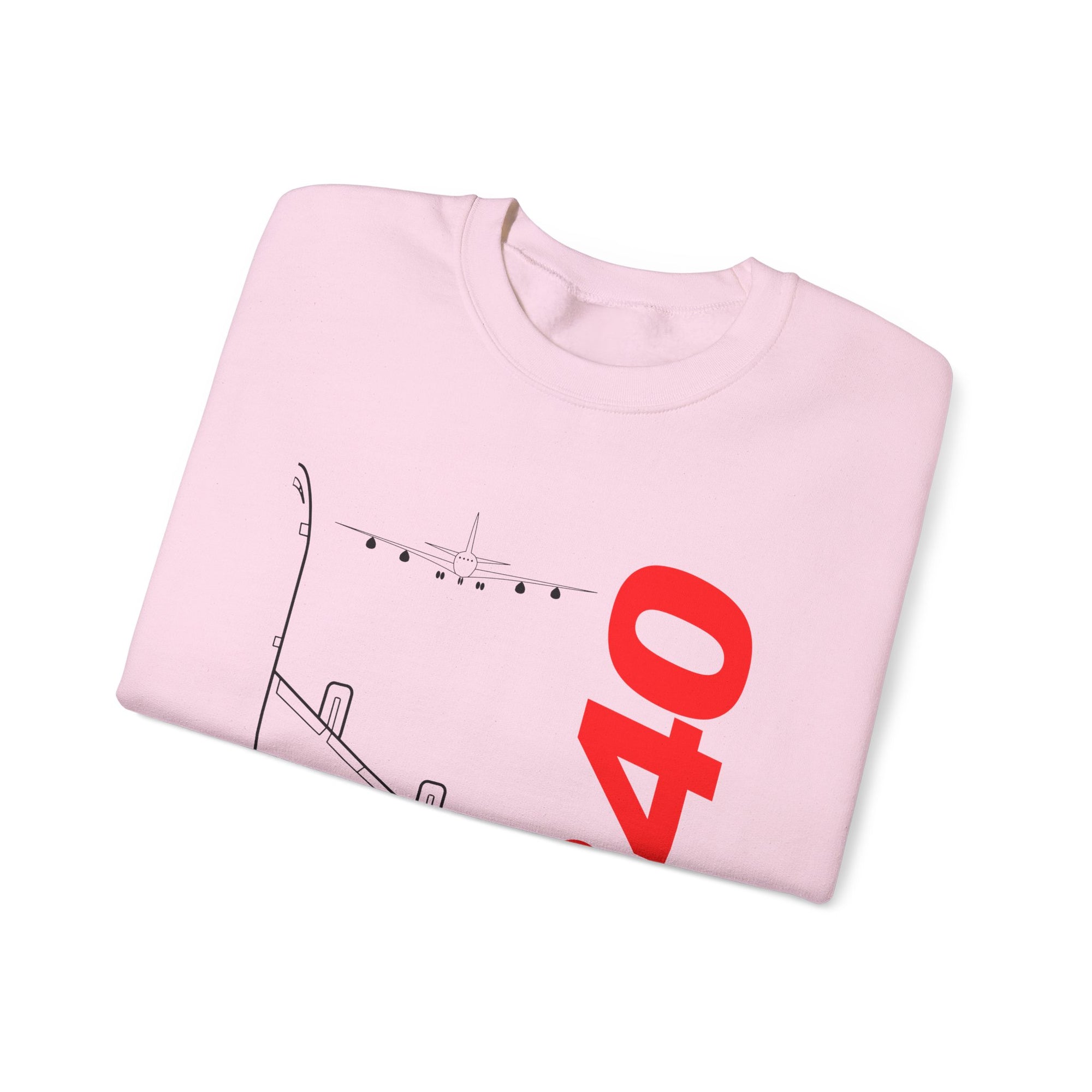 Airbus A340 Crewneck Sweatshirt - Travel Inspiring Cozy Apparel