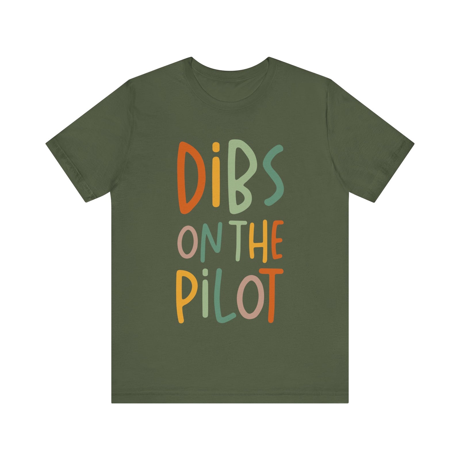 Dibs On The Pilot Unisex Jersey Tee - Perfect for Aviation Enthusiasts