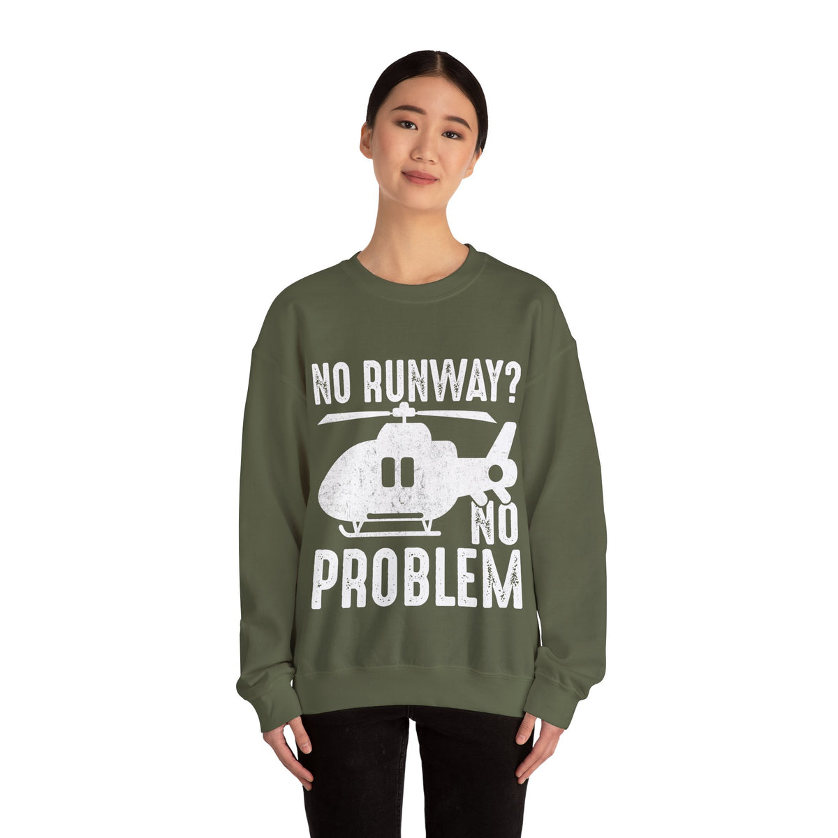 No Runway? No Problem  -  Unisex Crewneck Sweatshirt