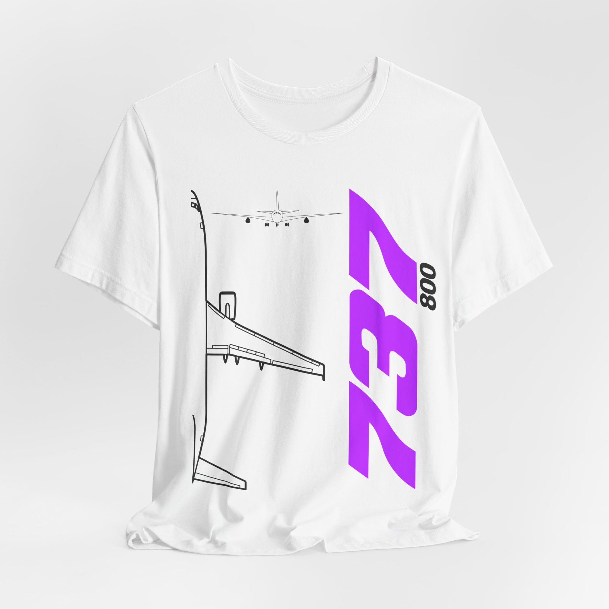 Boeing 737  Unisex Jersey Tee - Perfect for Aviation Enthusiasts