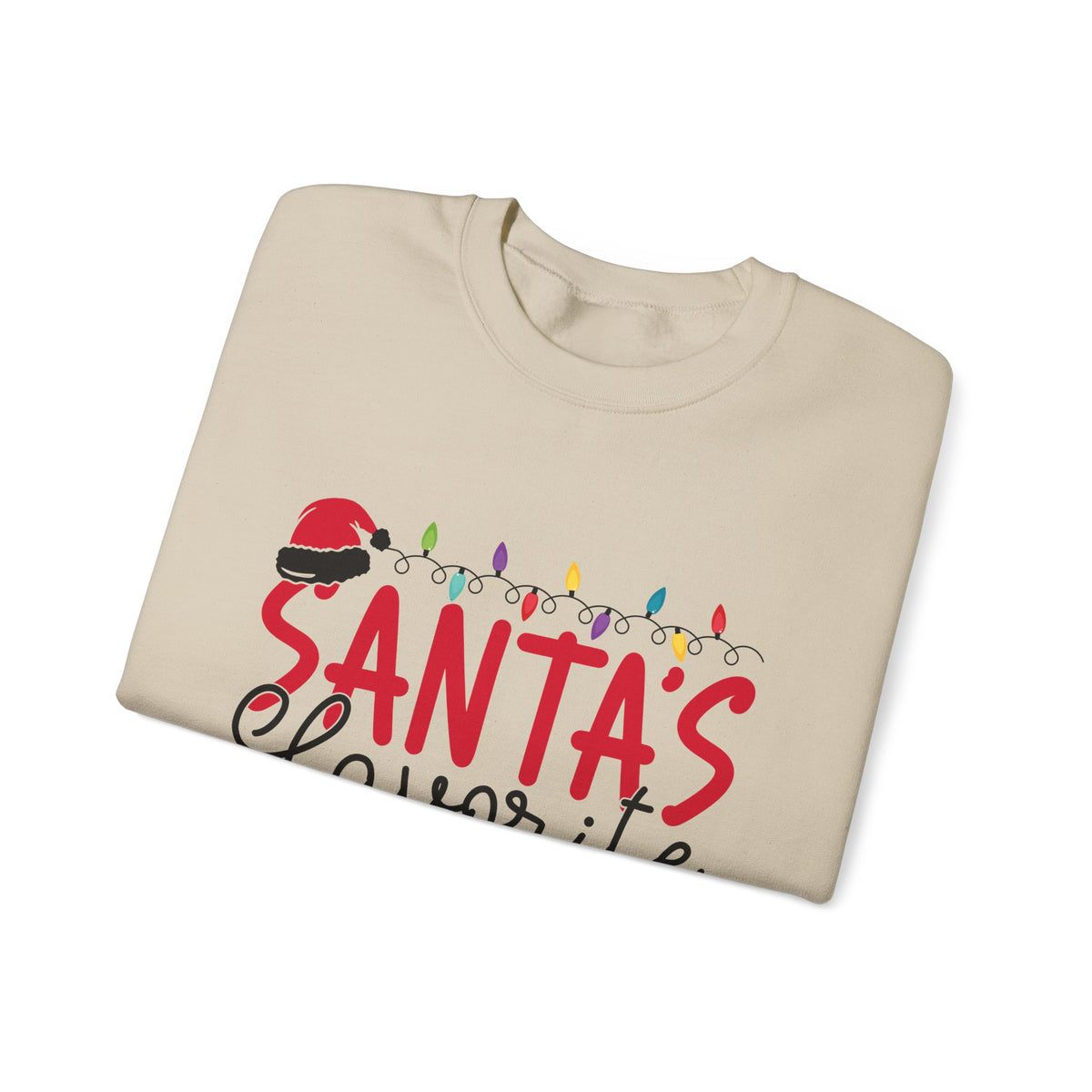 Santa’s favourite pilot Crewneck Sweatshirt - Travel Inspiring Cozy Apparel