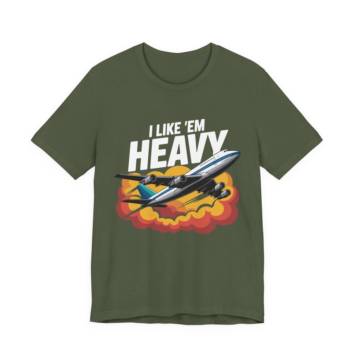 I like 'Em Heavy  - Unisex Jersey Tee