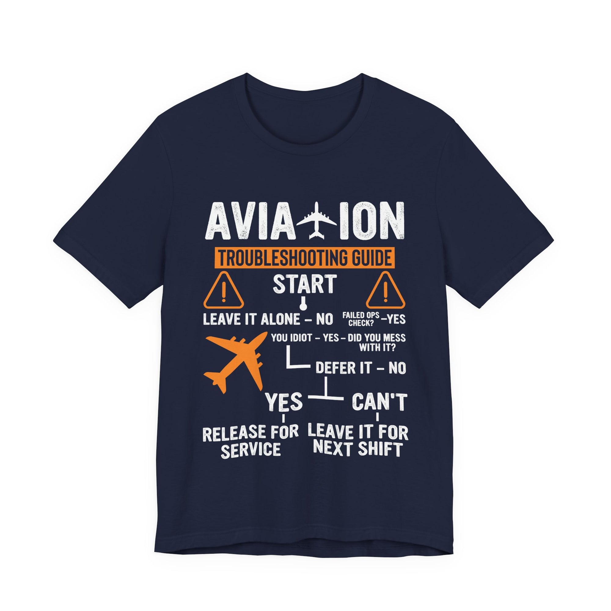 Aviation Troubleshooting Guide - Unisex Jersey Tee