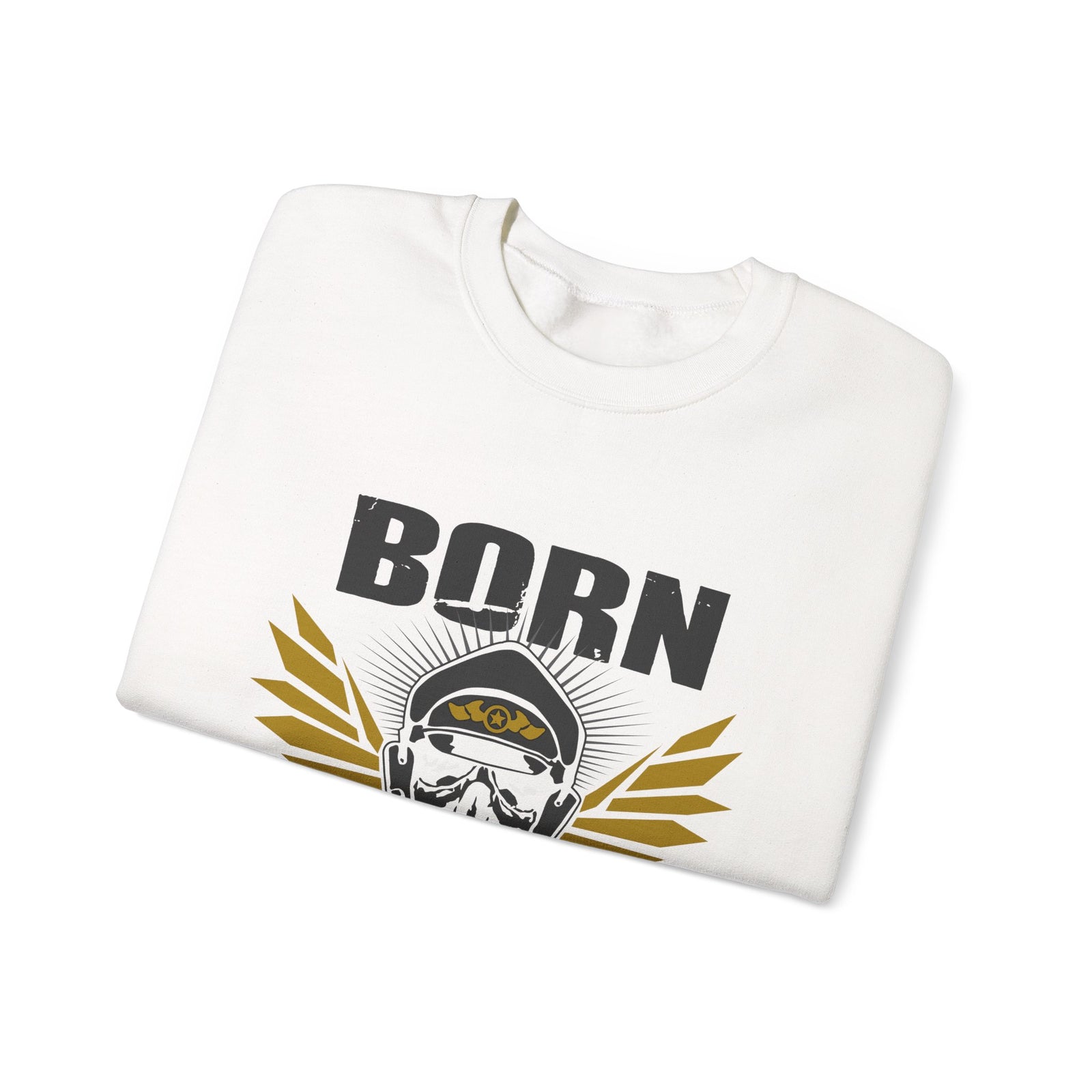 Born To Fly Crewneck Sweatshirt - Travel Inspiring Cozy Apparel