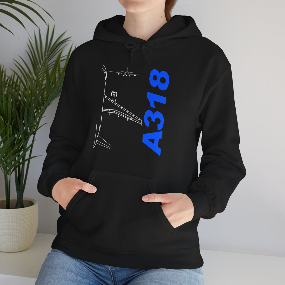 Airbus A318  - Pullover Hoodie