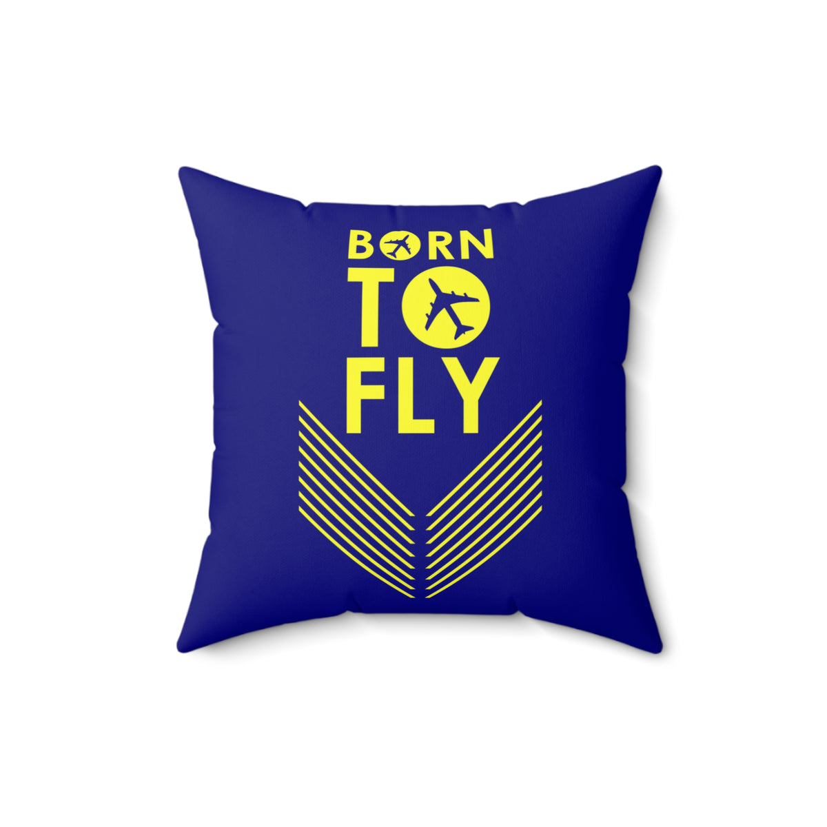 Born To Fly - Spun Polyester Square Pillow
