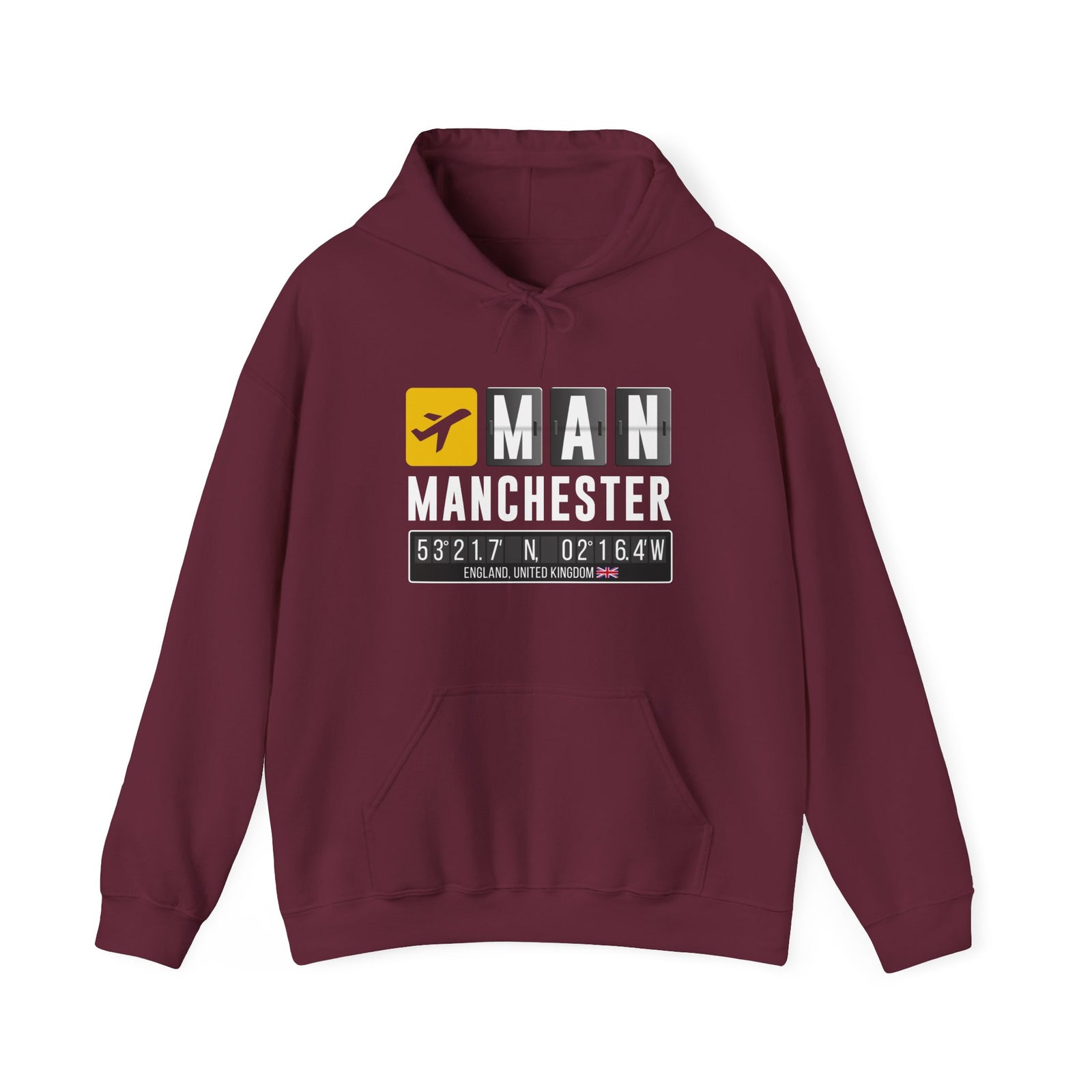 MAN Manchester Airport UK  - Pullover Hoodie