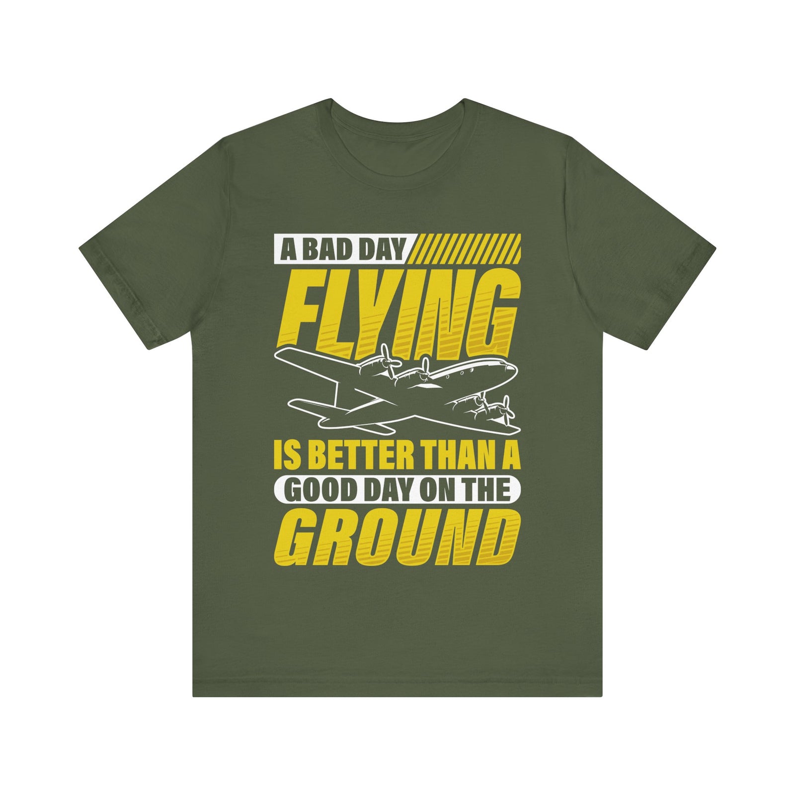 A Bad Day Flying  - Unisex Jersey Tee