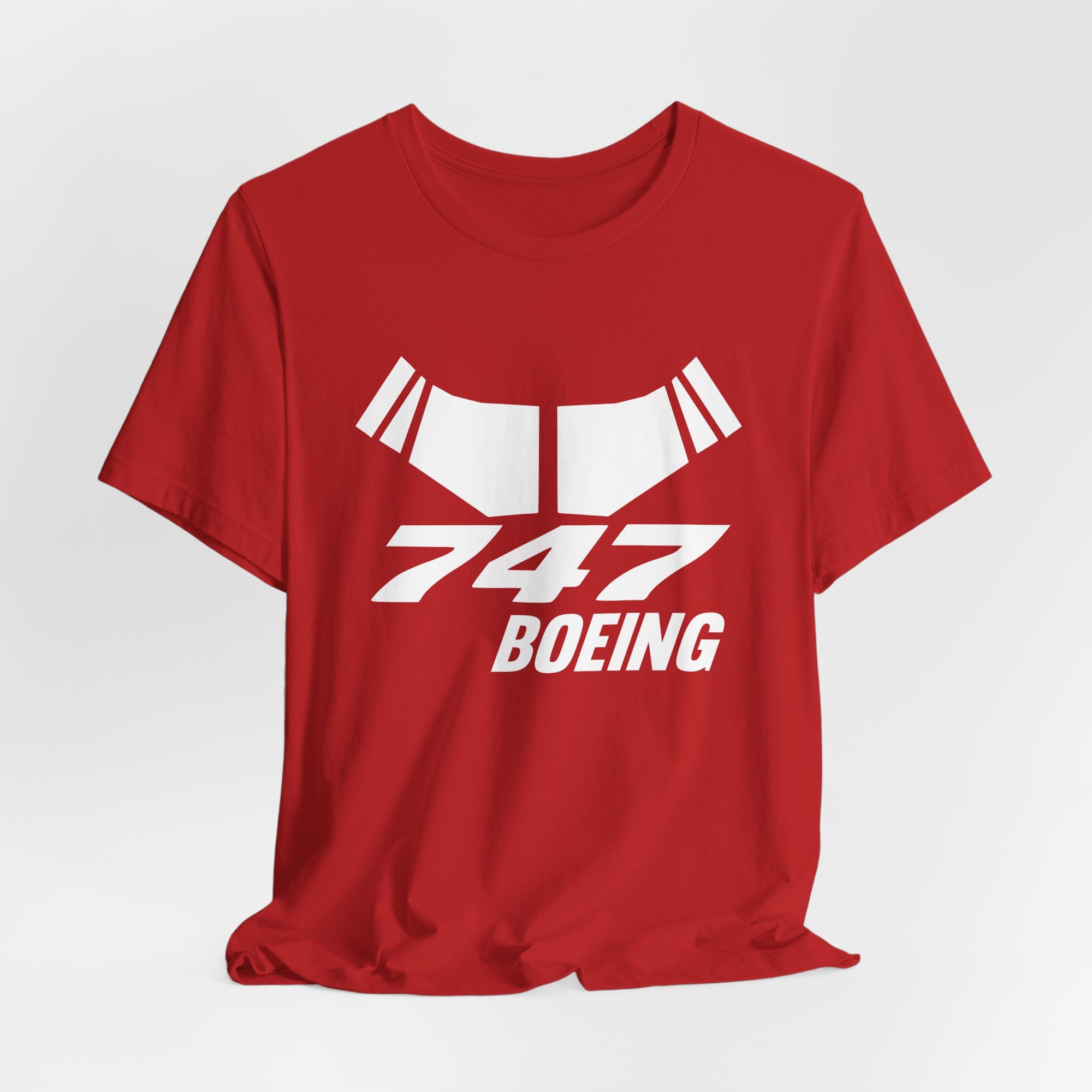 Boeing 747 Unisex Jersey Tee - Perfect for Aviation Enthusiasts