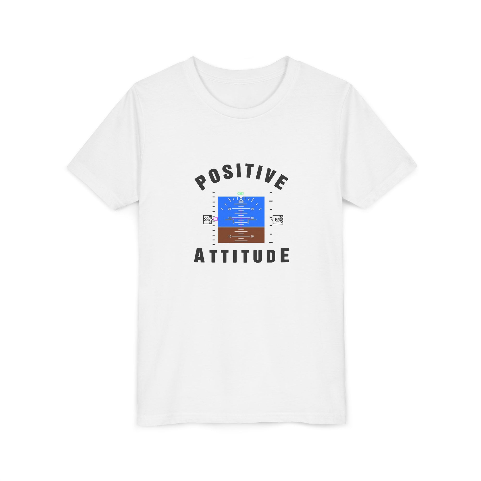 Positive Attitude - Unisex Youth Short Sleeve Tee