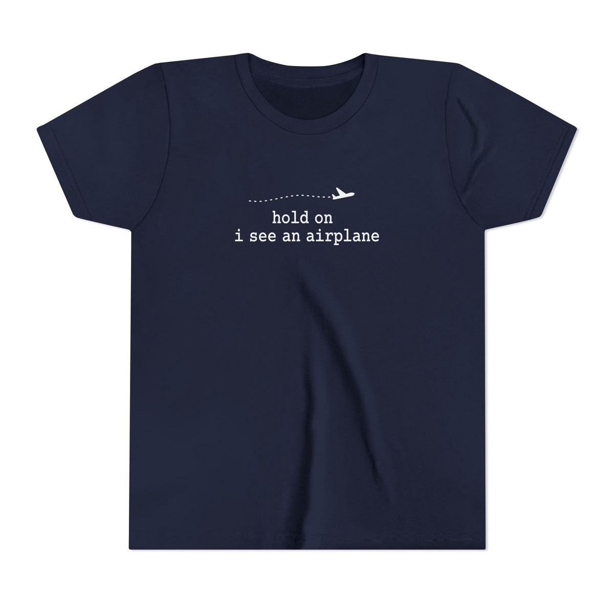 I See An Airplane  - Unisex Youth Short Sleeve Tee