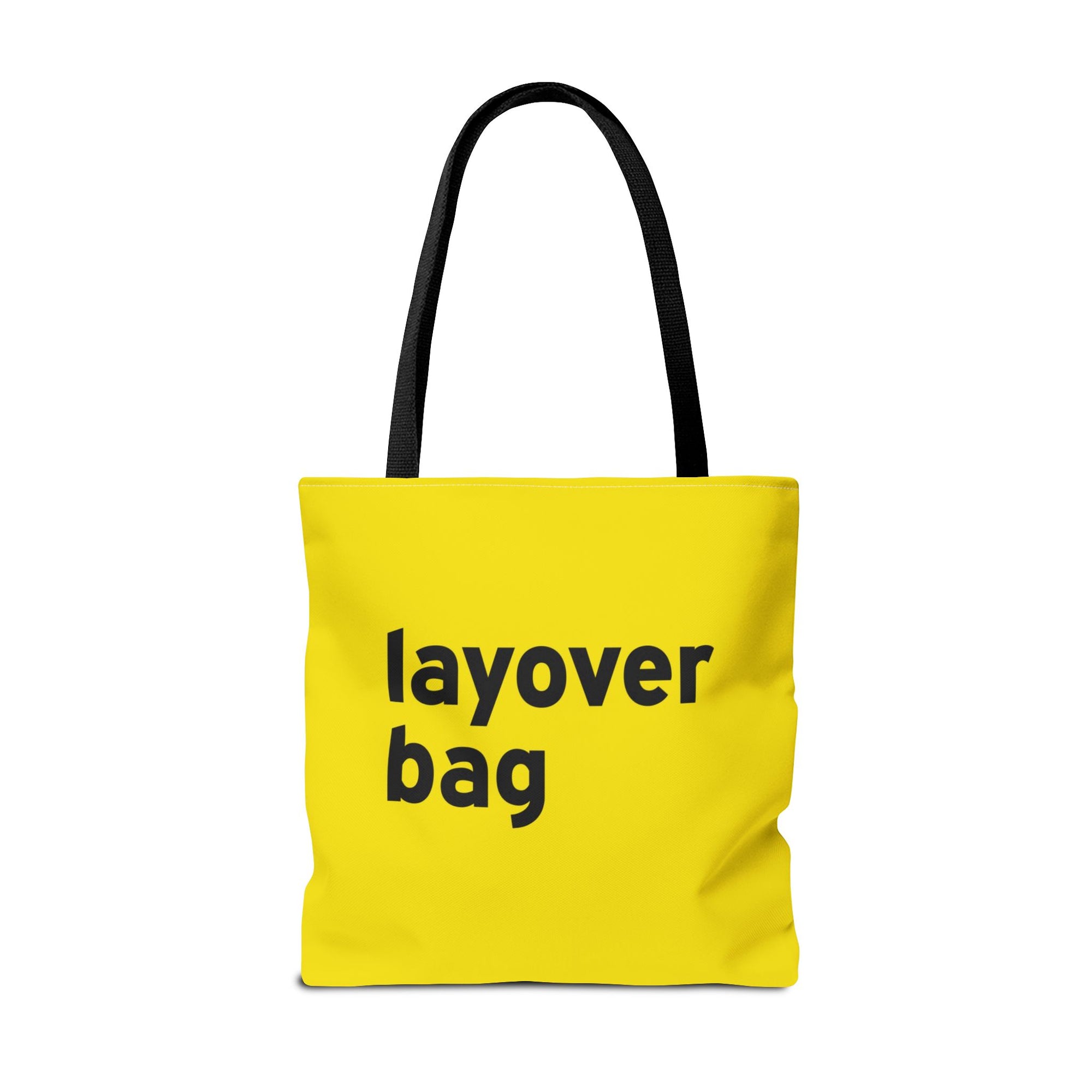 Layover Bag Tote Bag — Printed Green Travel Tote