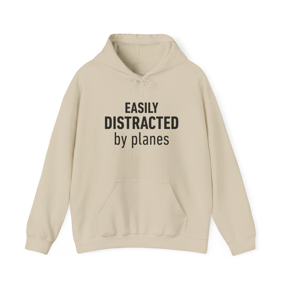 Easily Distracted by Planes - Pullover Hoodie