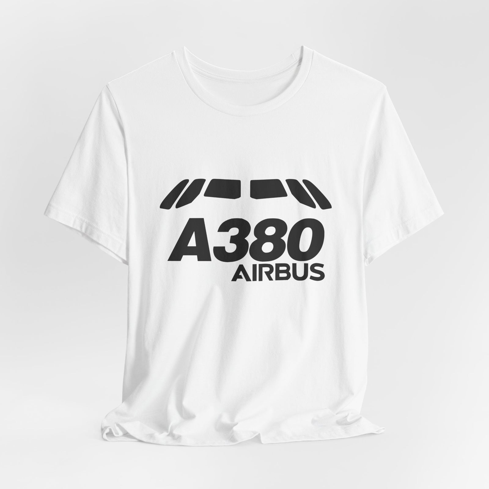 Airbus A380 Unisex Jersey Tee - Perfect for Aviation Enthusiasts
