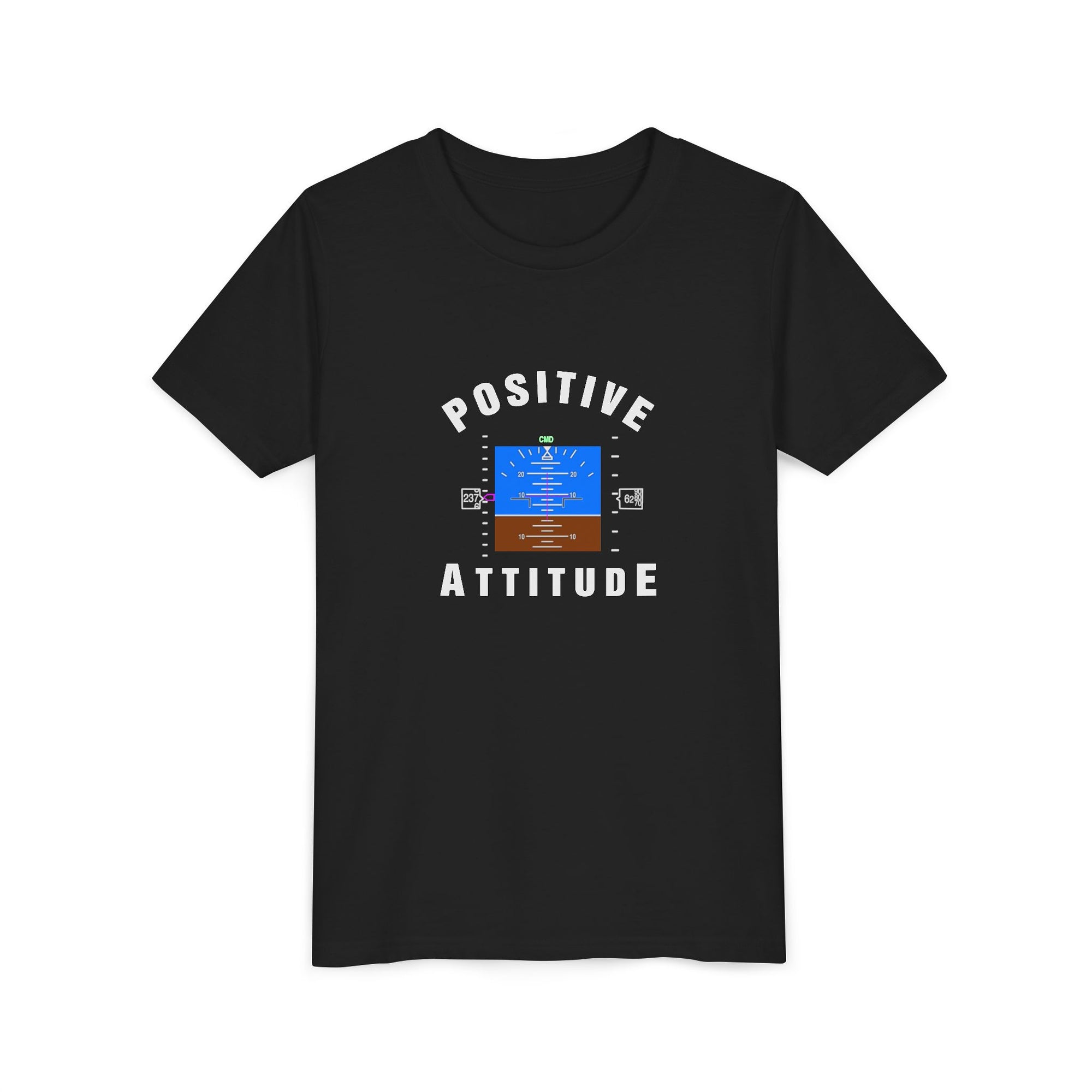 Positive Attitude - Unisex Youth Short Sleeve Tee
