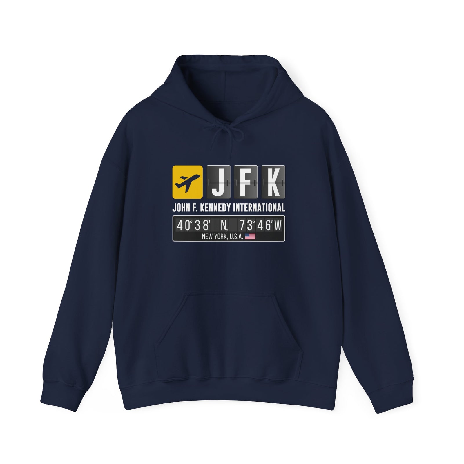 JFK John F. Kennedy International Airport - Pullover Hoodie