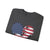 Patriotic Airplanes Heart USA Flag -  Crewneck Sweatshirt
