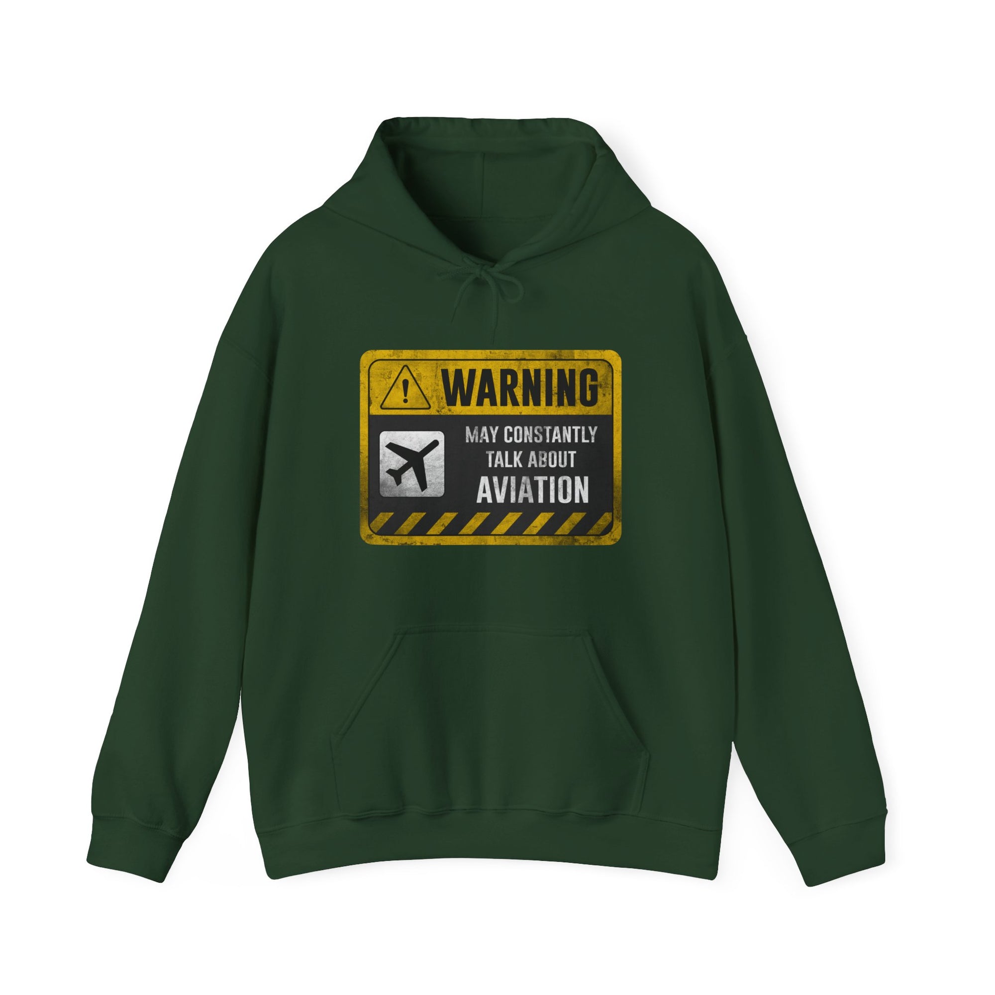 Warning May Constantly Talk About Aviation  - Pullover Hoodie