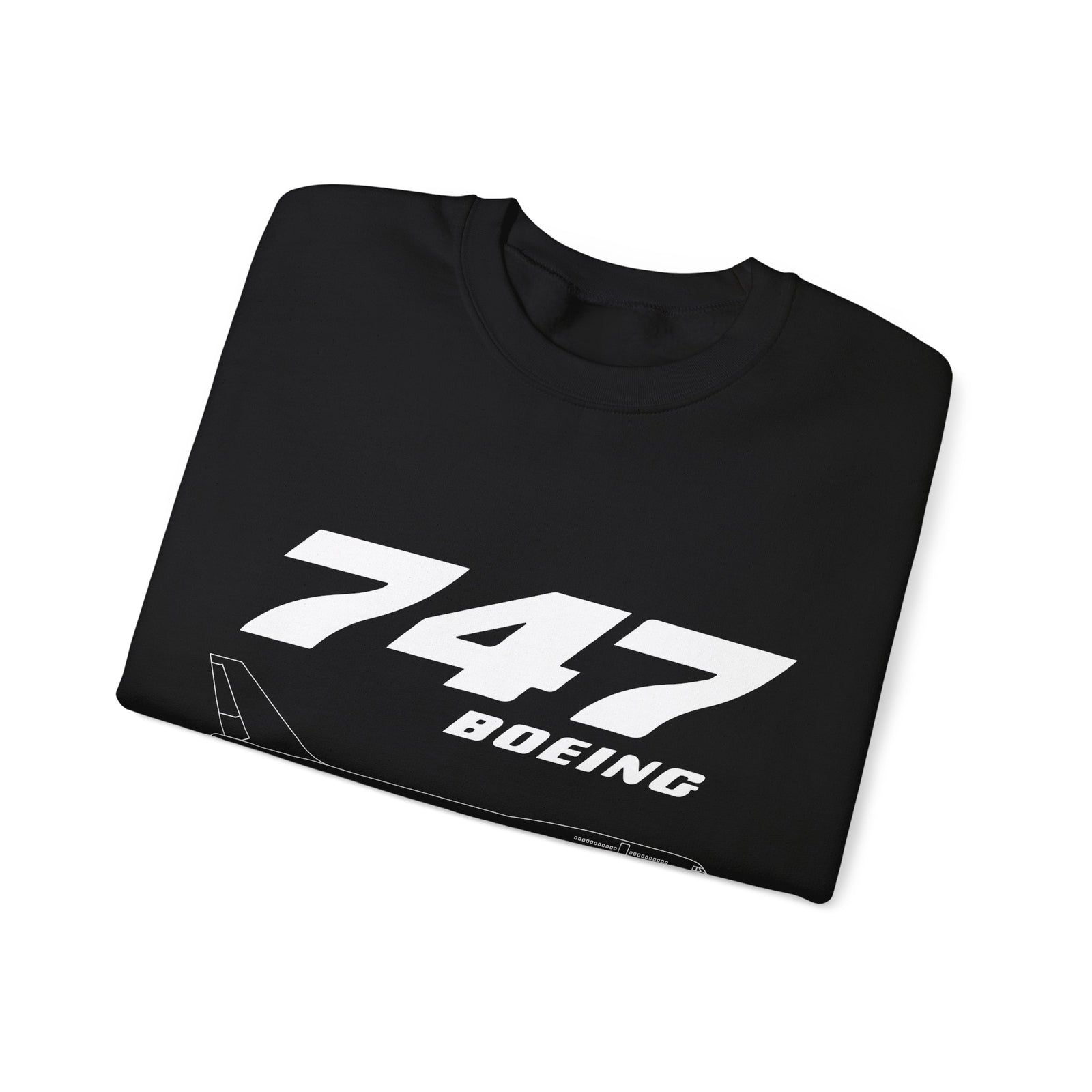 747 Crewneck Sweatshirt - Travel Inspiring Cozy Apparel