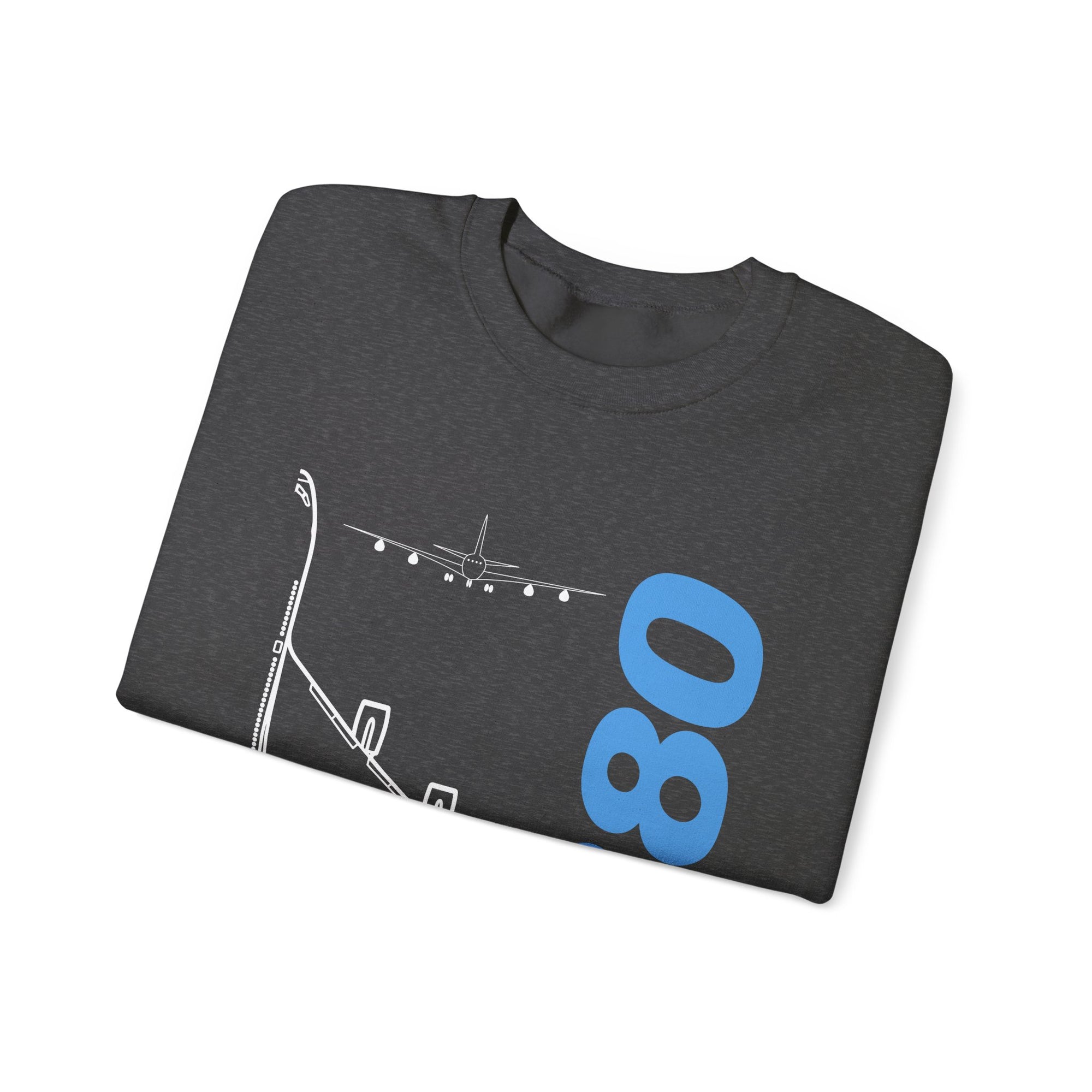 Airbus A380 Crewneck Sweatshirt - Travel Inspiring Cozy Apparel