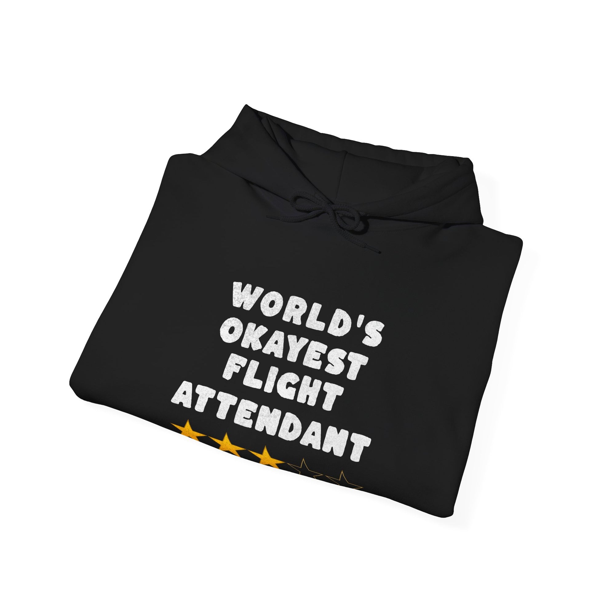 Worlds Okayest Flight Attendant  - Pullover Hoodie