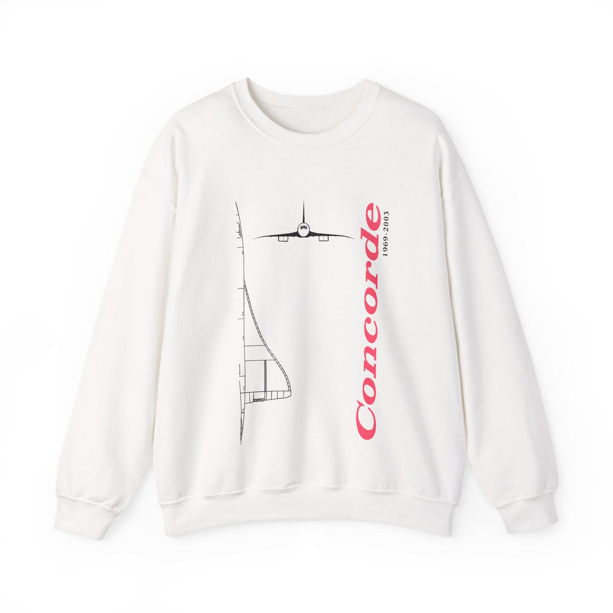Concorde 1969- 2003 Crewneck Sweatshirt - Travel Inspiring Cozy Apparel