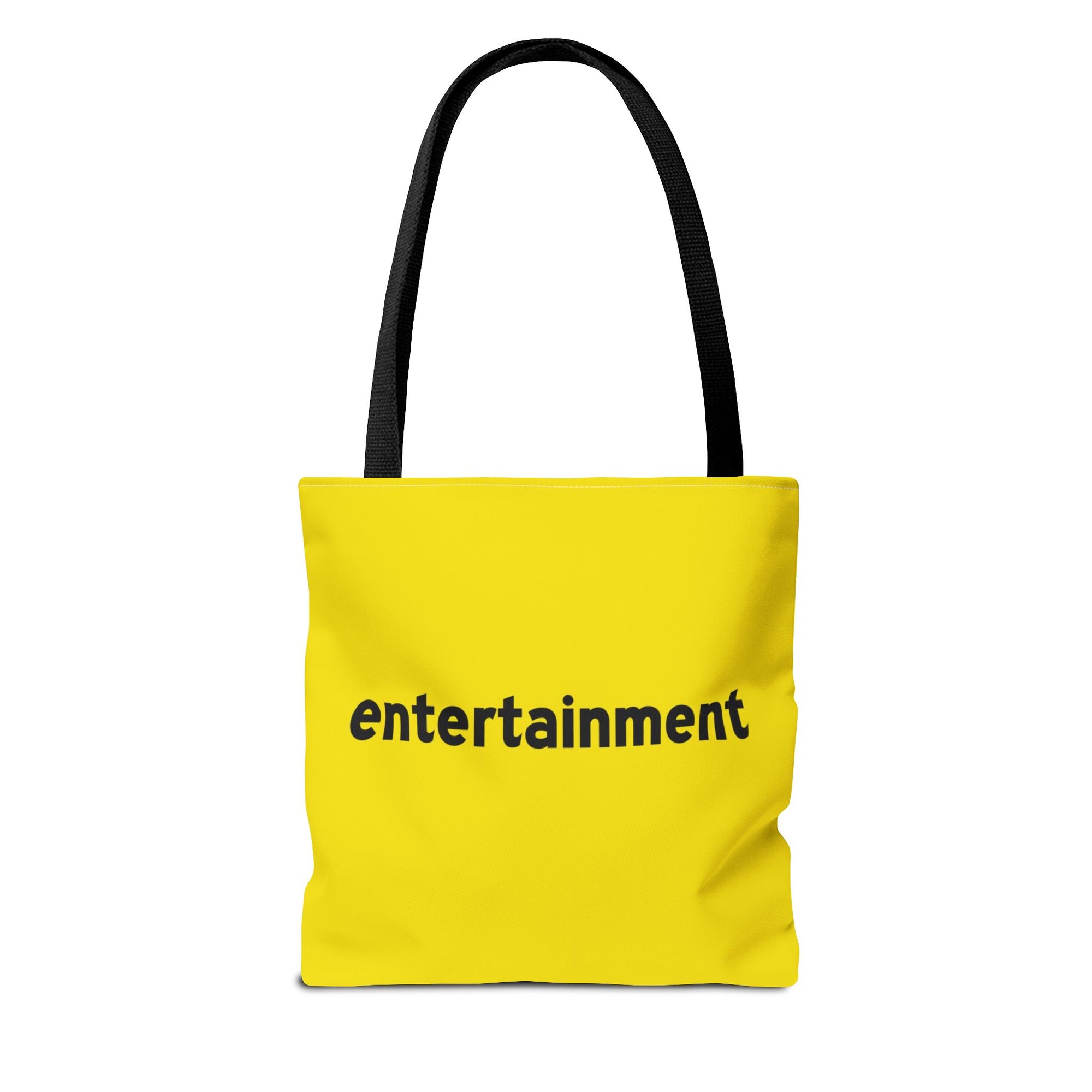 Entertainment Tote Bag — Printed Green Travel Tote