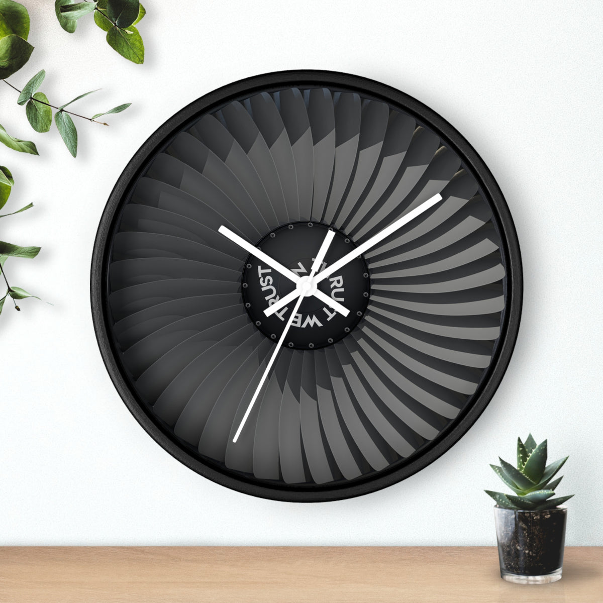 In Thrust We Trust  - Wall Clock