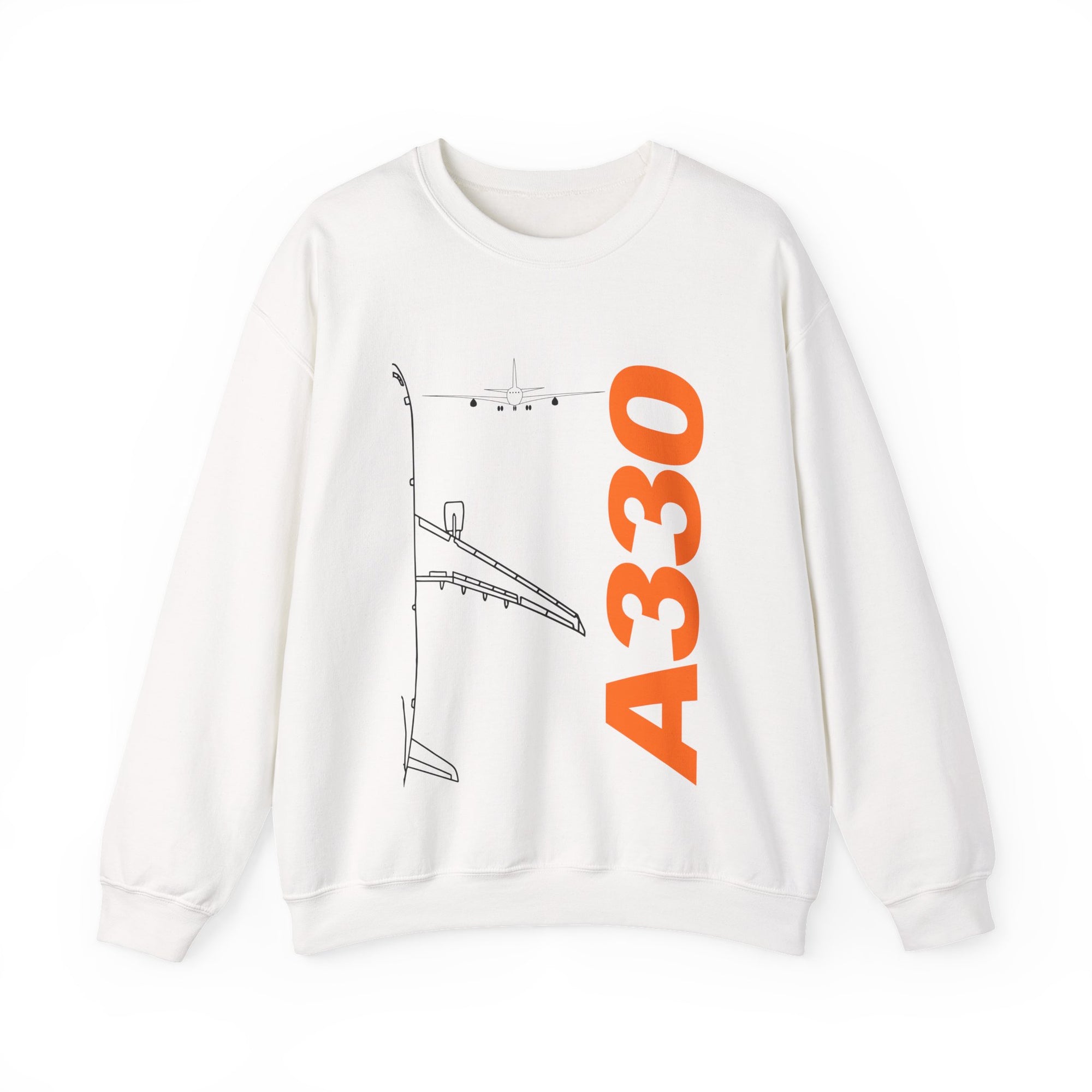 Airbus A330 Crewneck Sweatshirt - Travel Inspiring Cozy Apparel