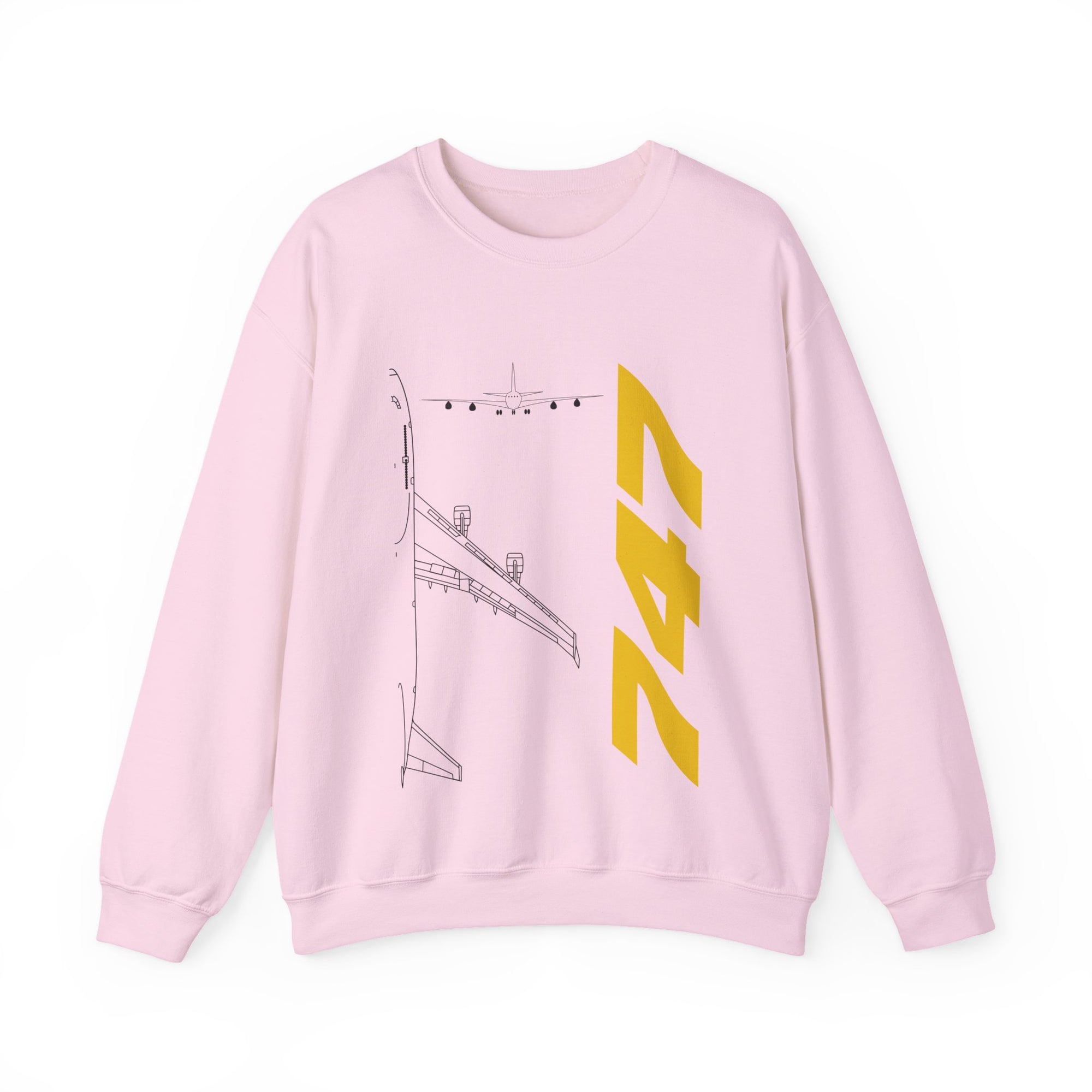 Boeing 747 Crewneck Sweatshirt - Travel Inspiring Cozy Apparel