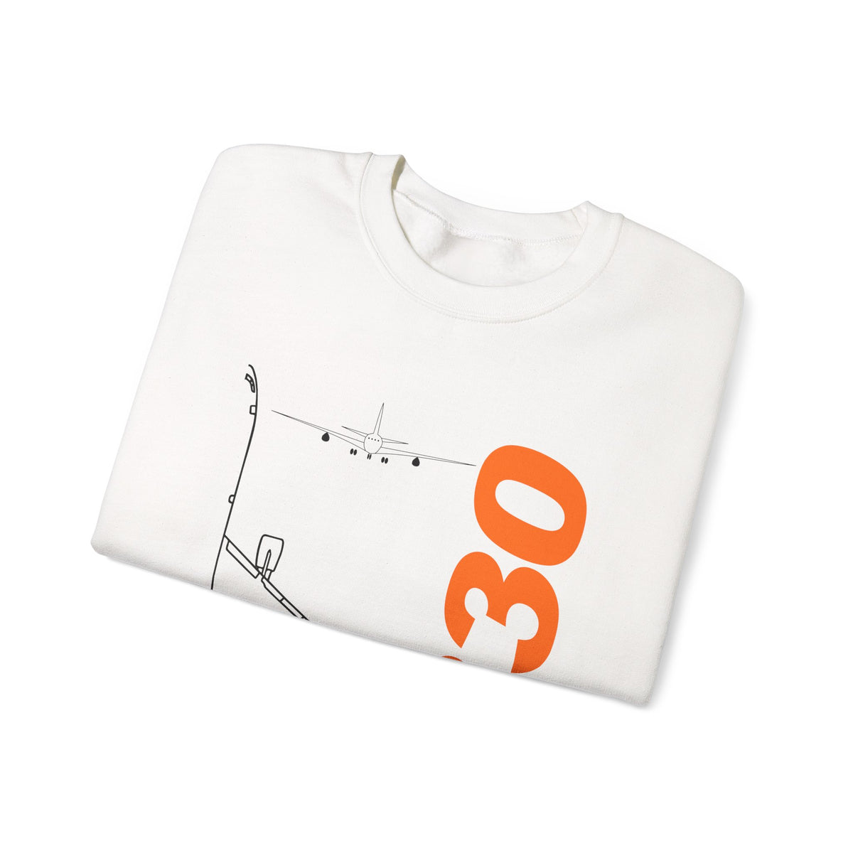 Airbus A330 Crewneck Sweatshirt - Travel Inspiring Cozy Apparel