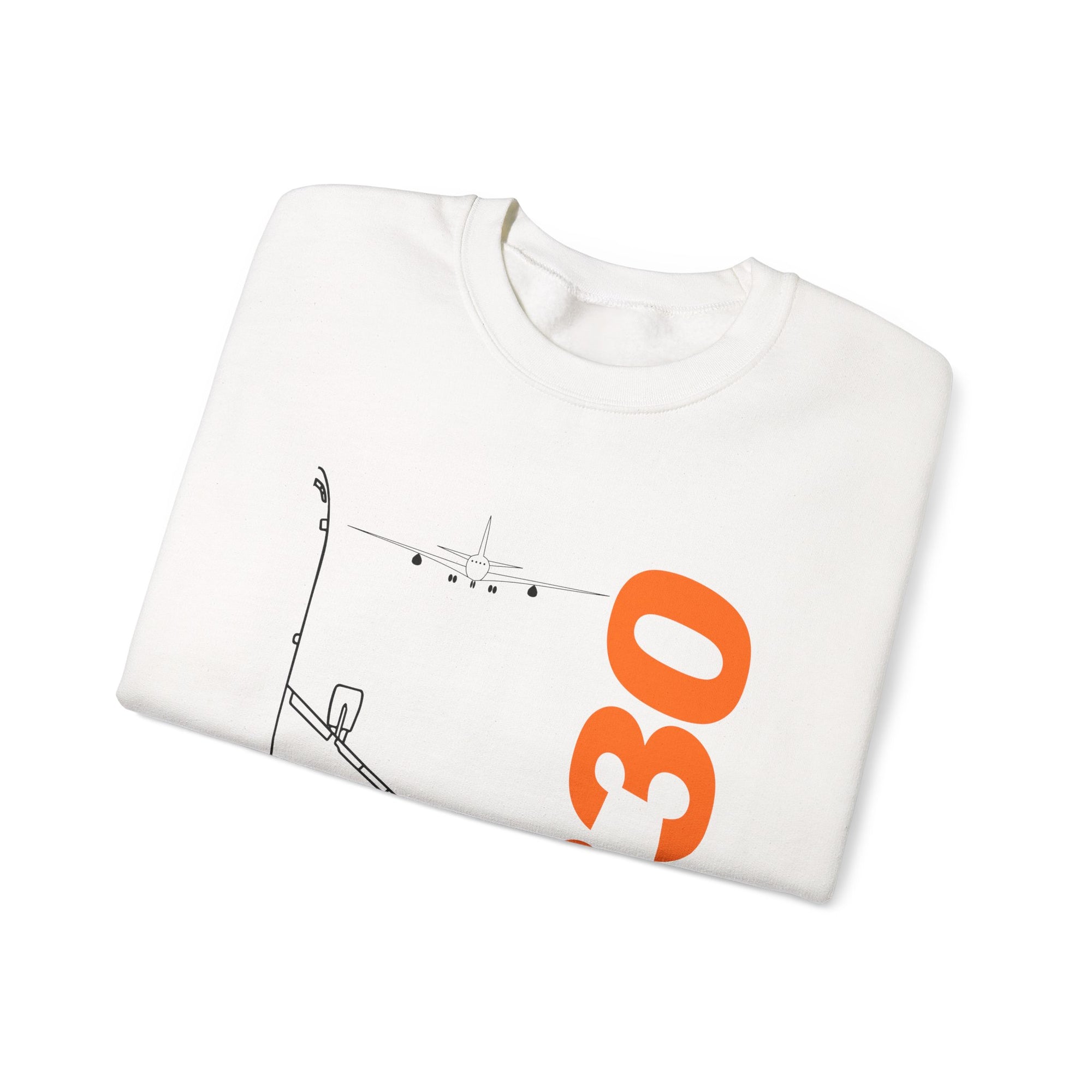 Airbus A330 Crewneck Sweatshirt - Travel Inspiring Cozy Apparel