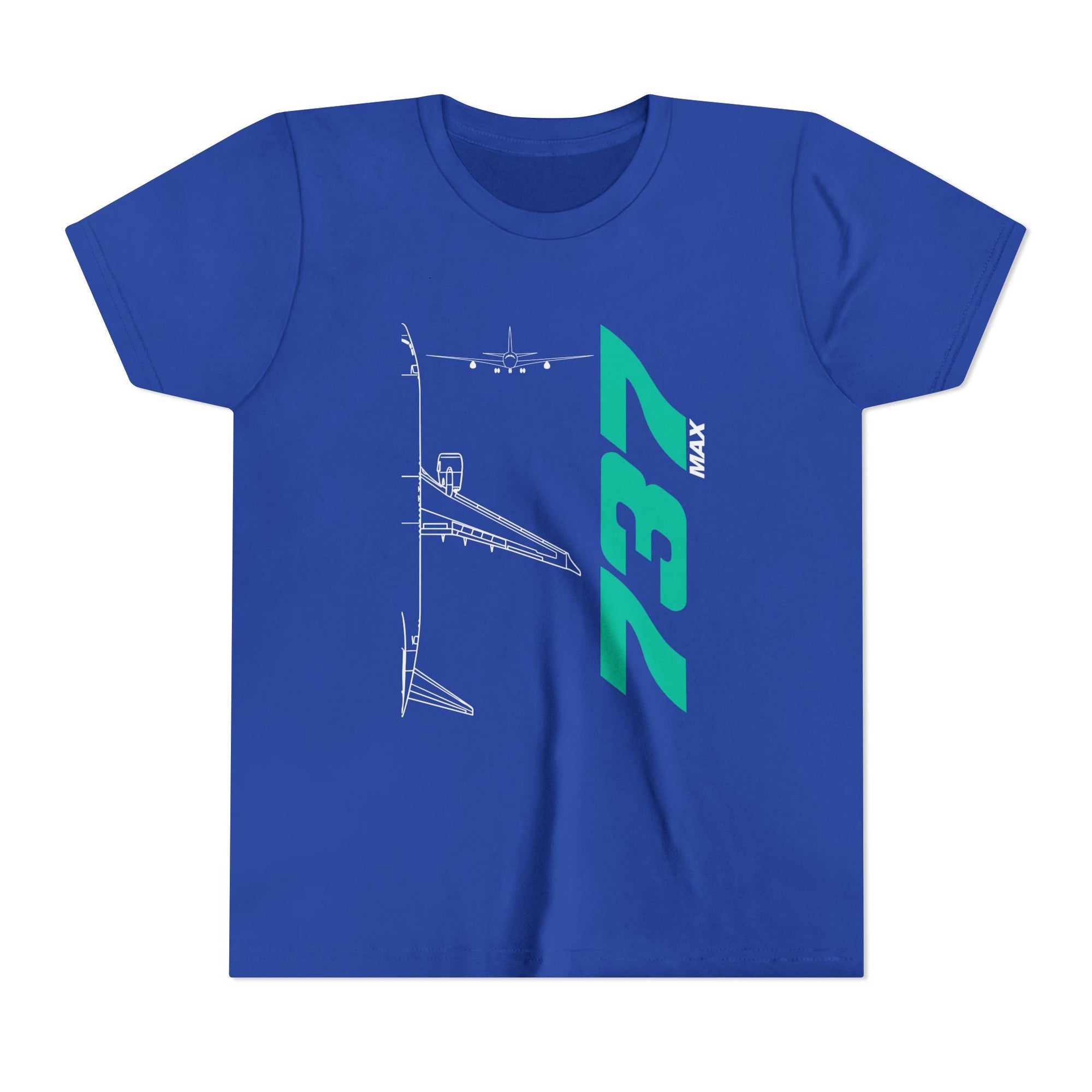 Boeing 737 Max - Unisex Youth Short Sleeve Tee