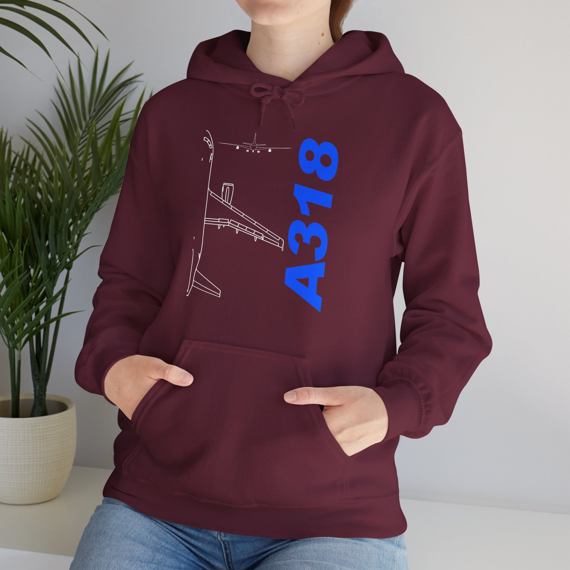 Airbus A318  - Pullover Hoodie