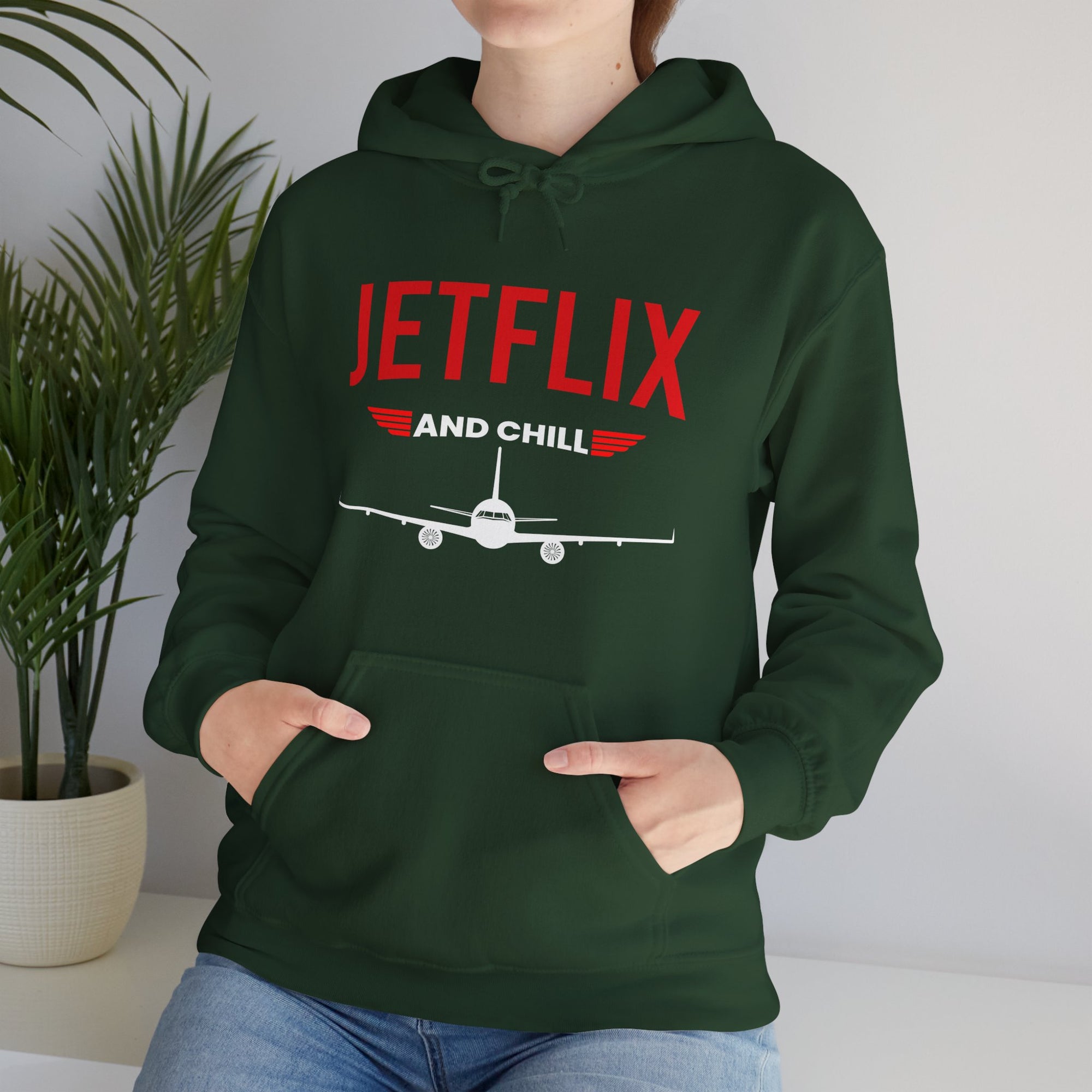 JetFlix And Chill - Pullover Hoodie