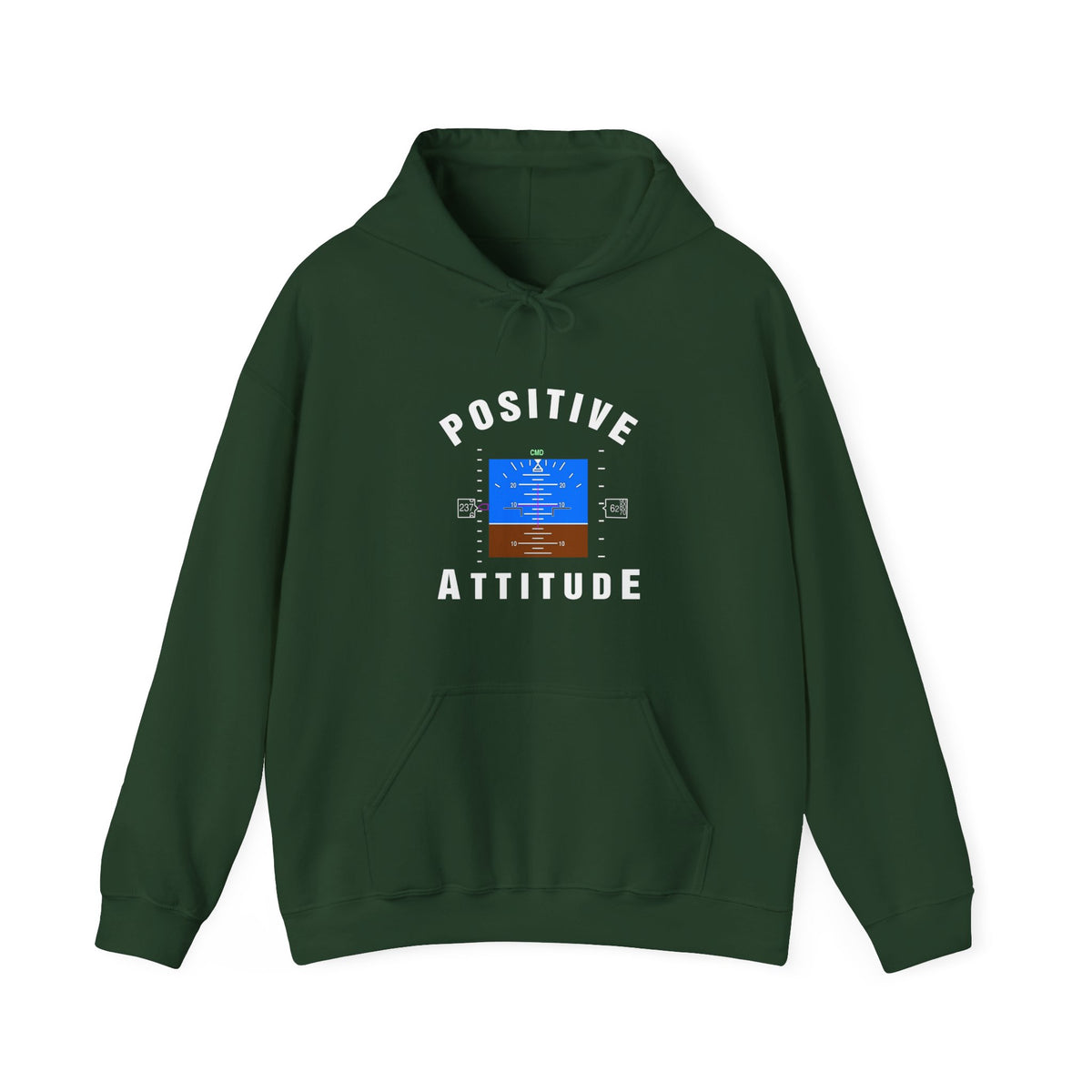 Positive Attitude - Pullover Hoodie