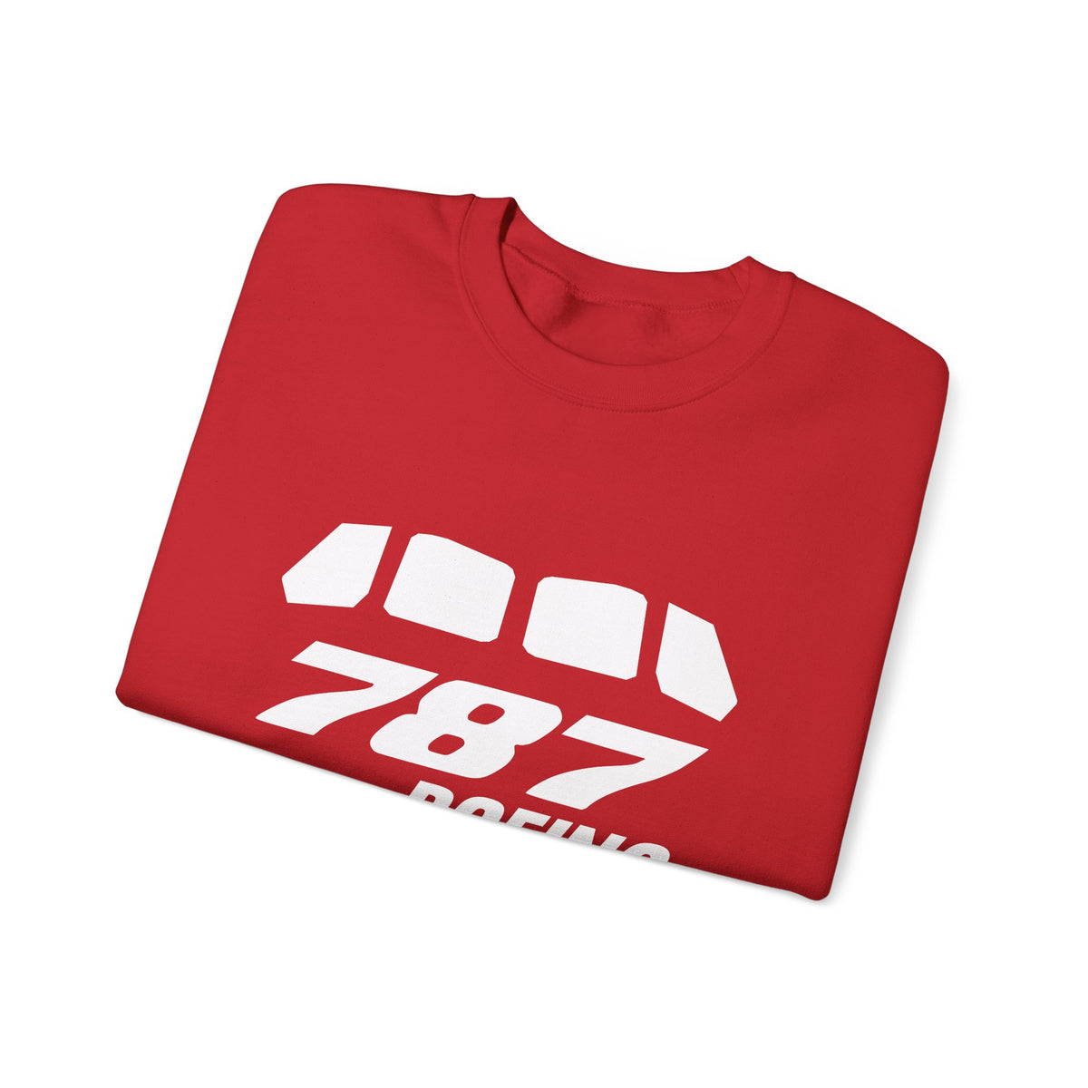 Boeing 787 Windshield Crewneck Sweatshirt - Travel Inspiring Cozy Apparel