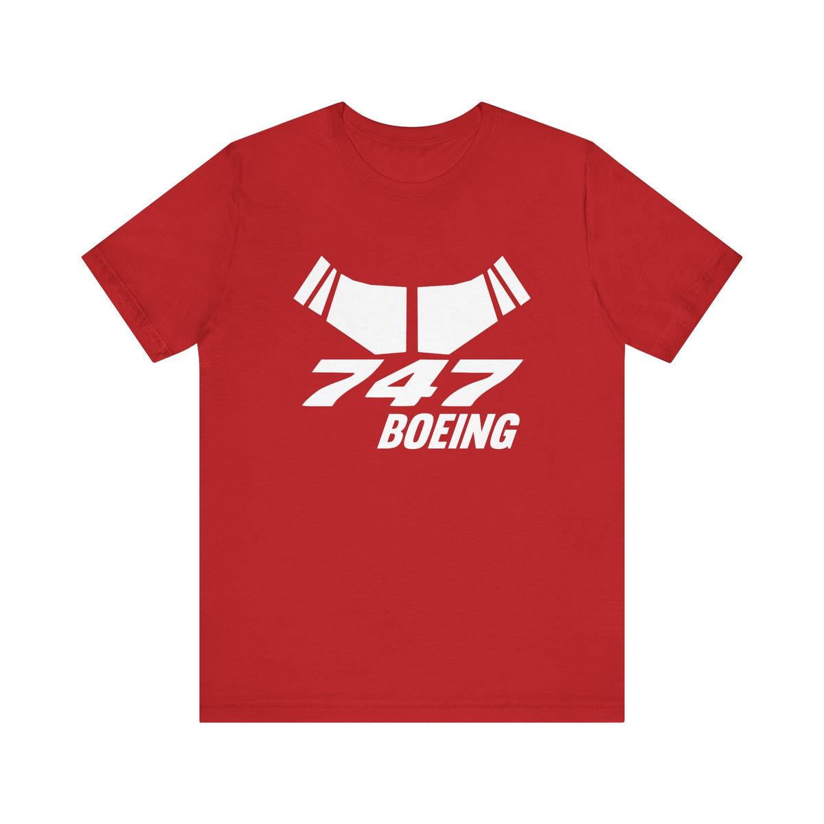 Boeing 747 Unisex Jersey Tee - Perfect for Aviation Enthusiasts