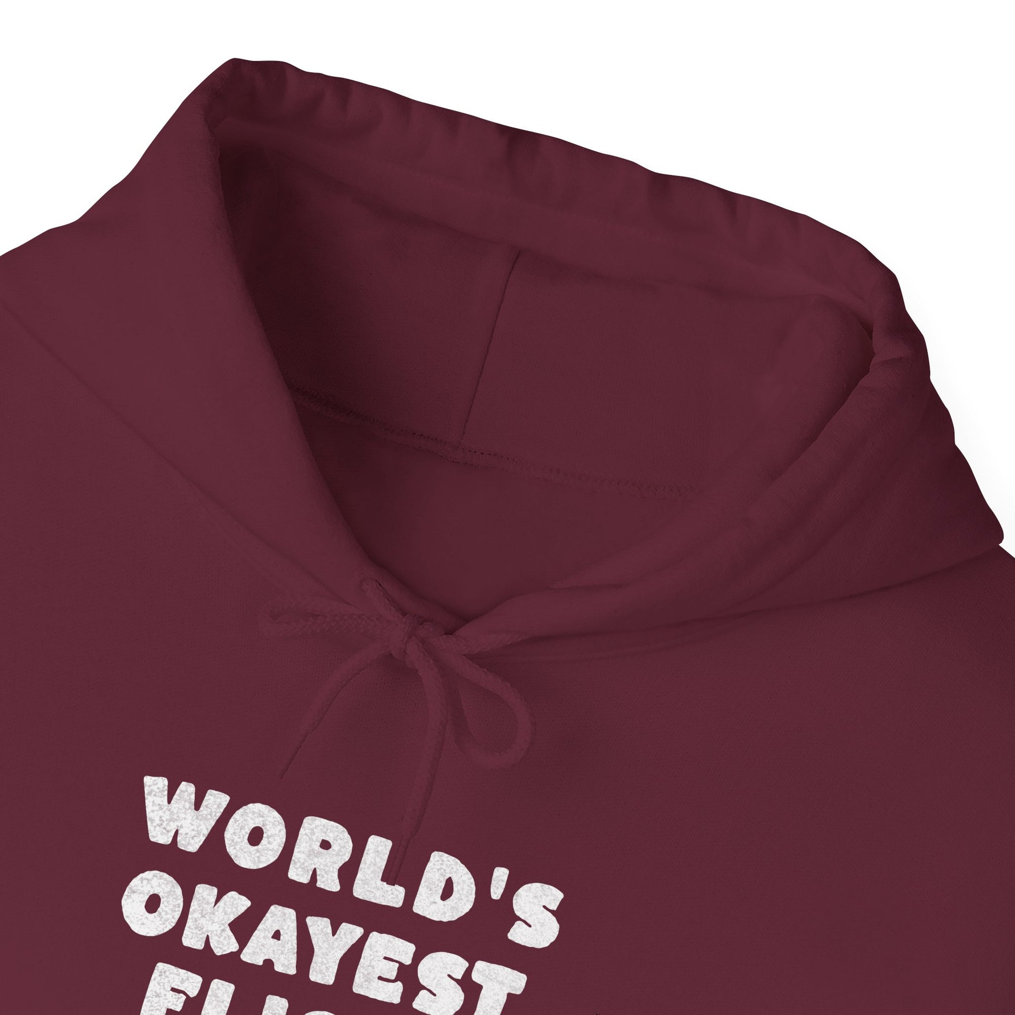 Worlds Okayest Flight Attendant  - Pullover Hoodie