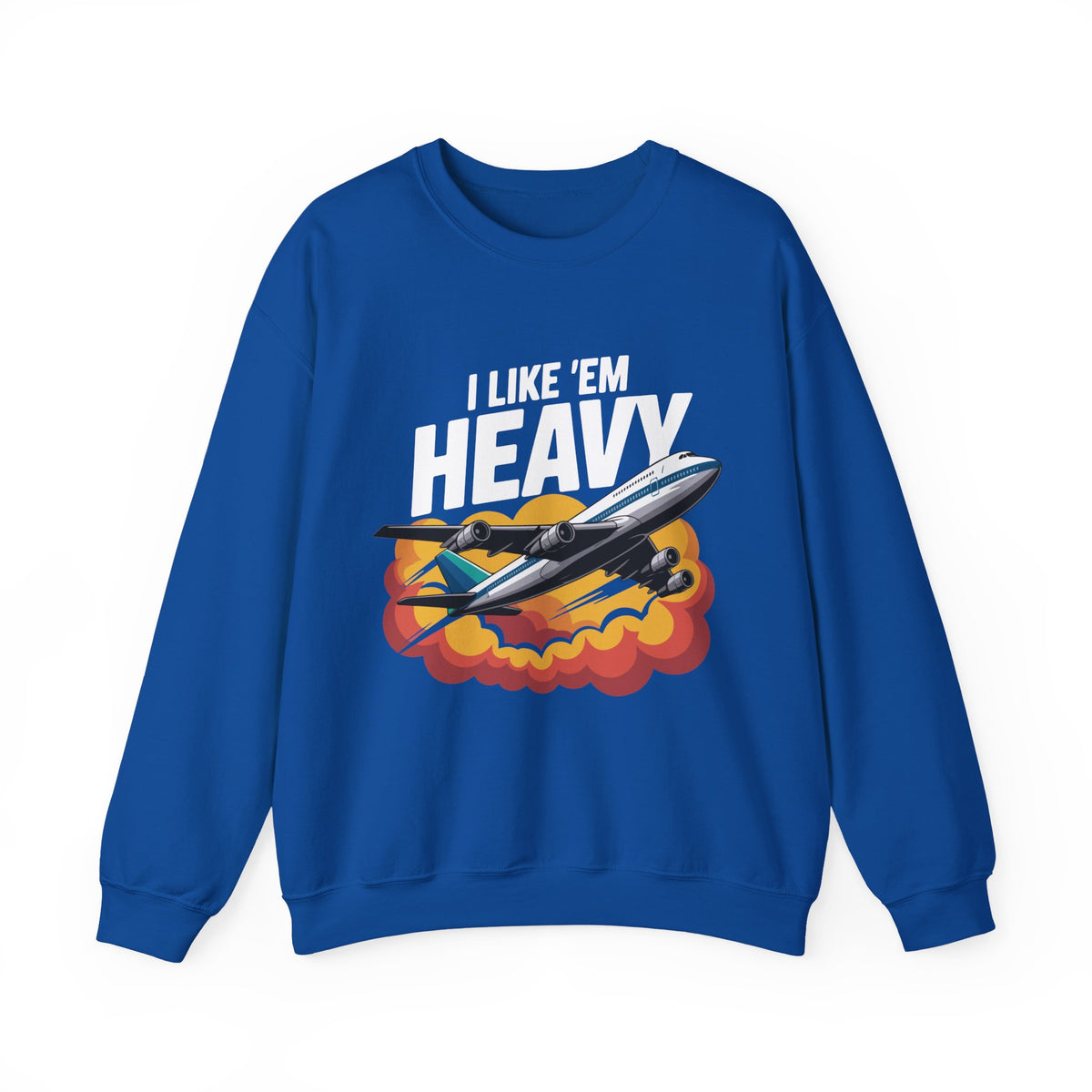 I like ‘Em Heavy -  Unisex Crewneck Sweatshirt