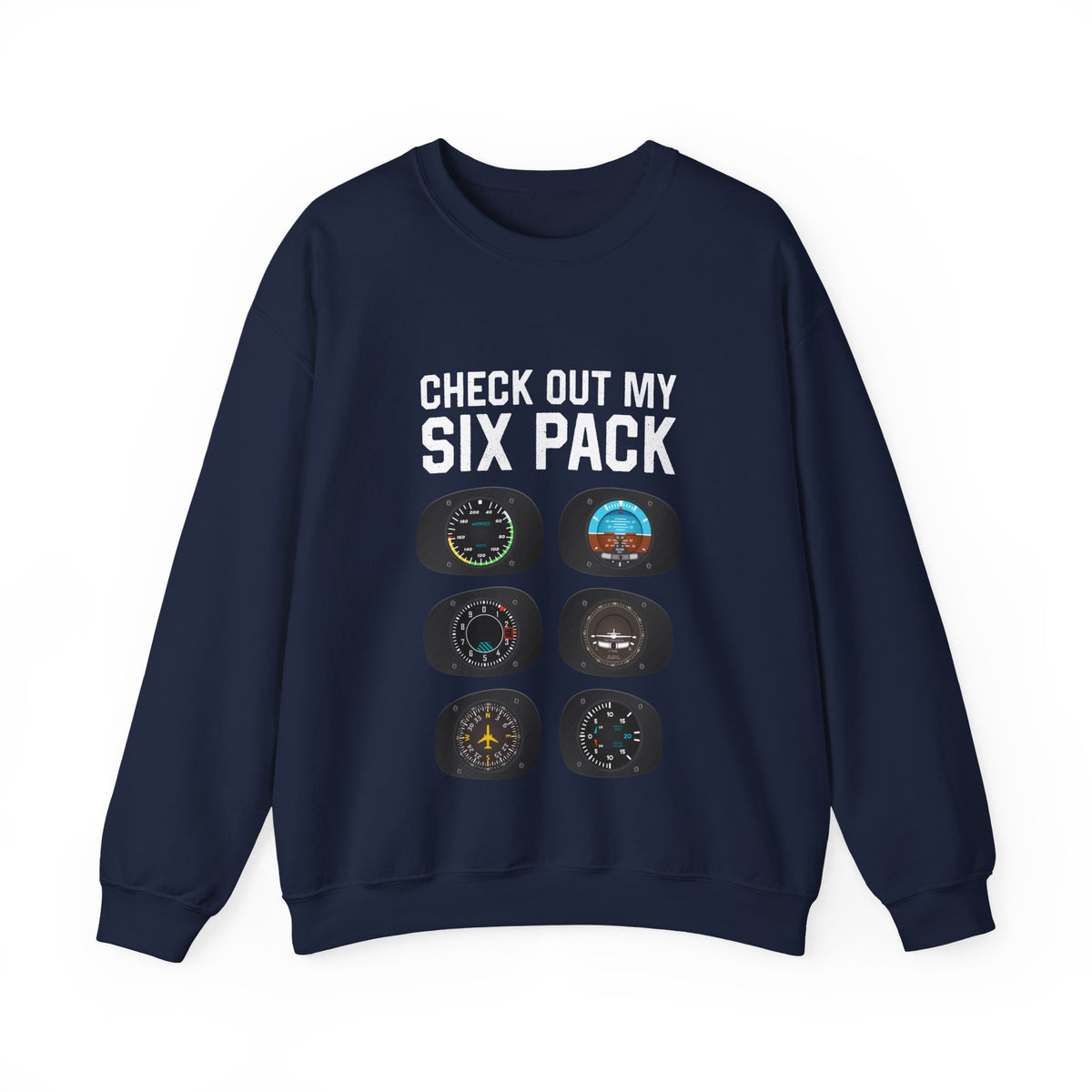 Check Out My Six Pack  -  Crewneck Sweatshirt