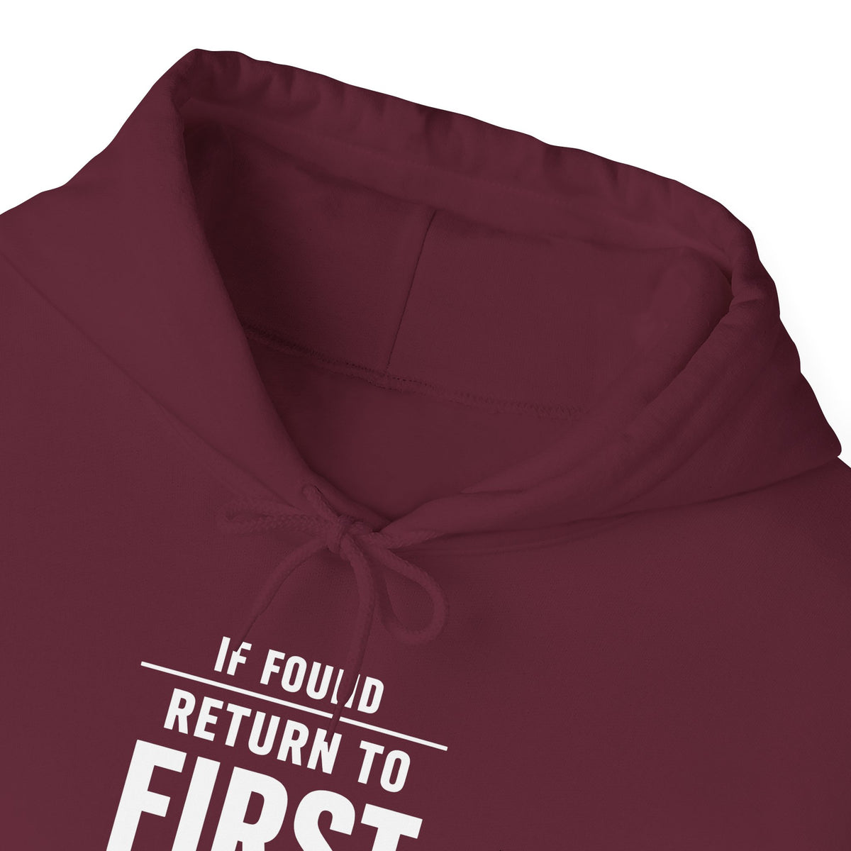 If Found: Return to First Class  - Pullover Hoodie