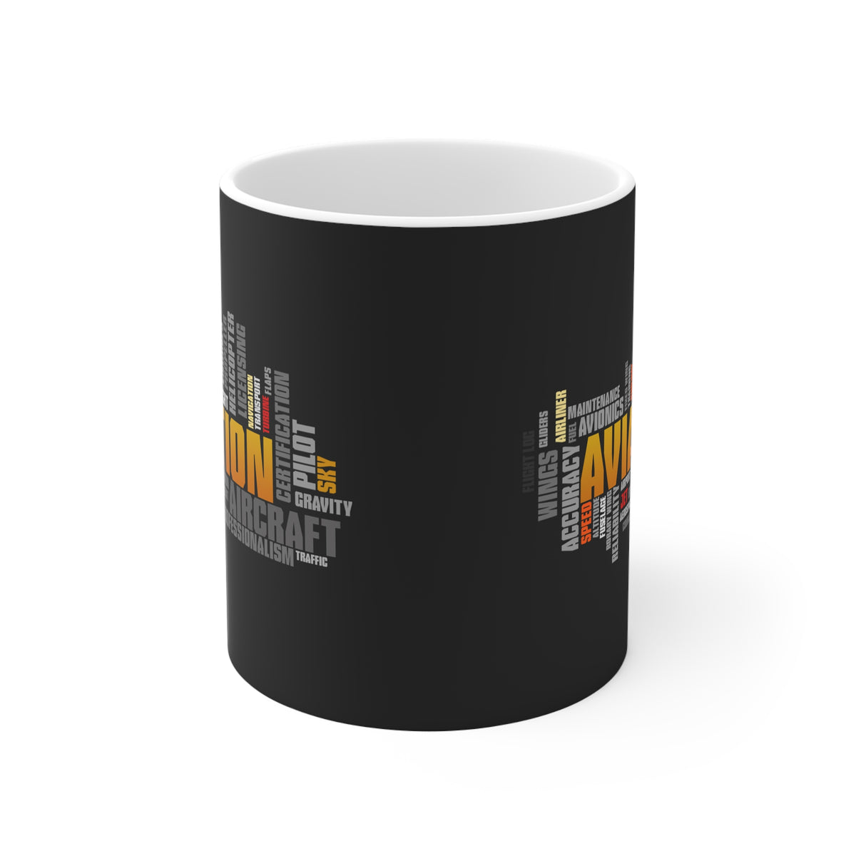 Aviation  - 11oz Ceramic Coffee Cup for Aviation Enthusiasts
