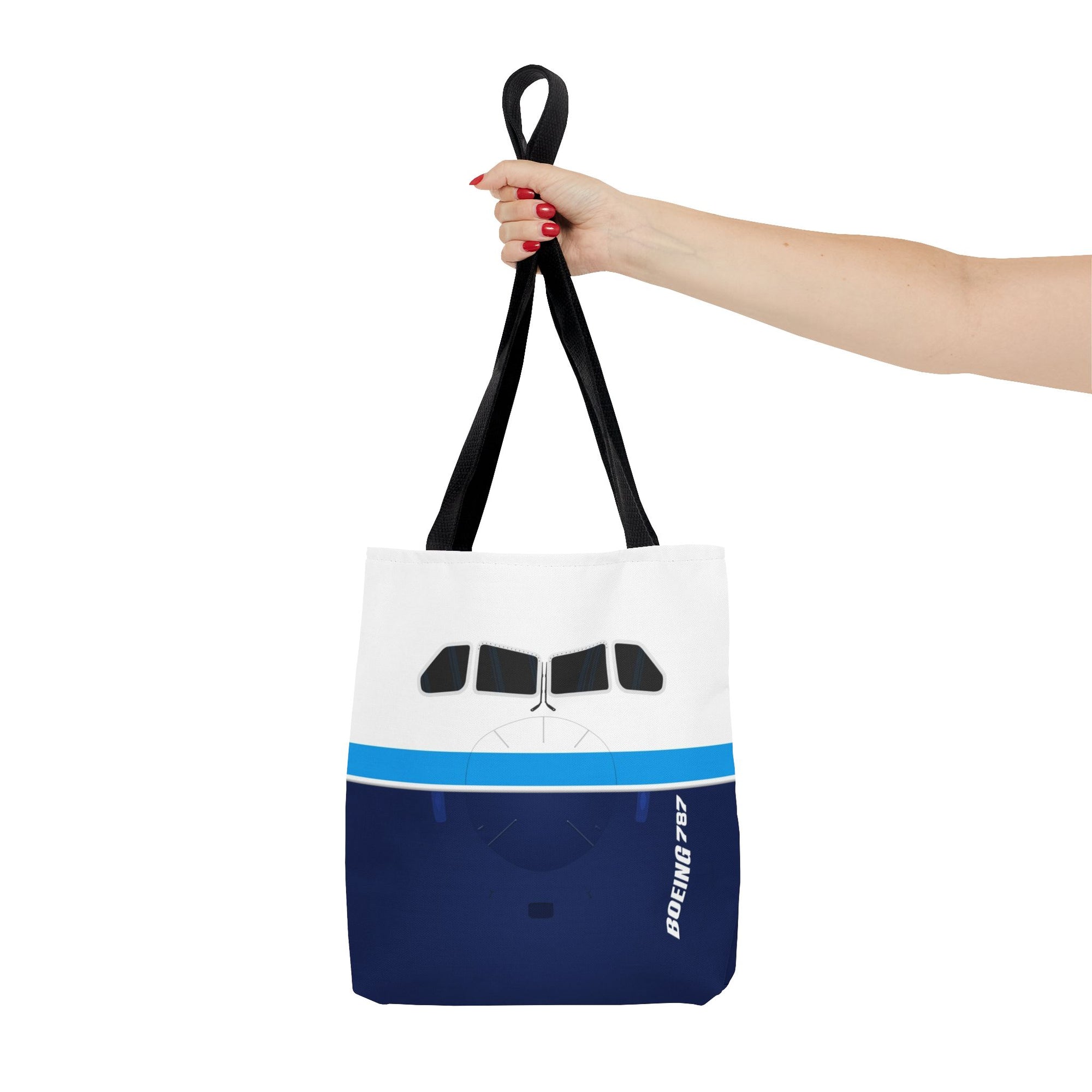 787 Tote Bag — Printed Green Travel Tote