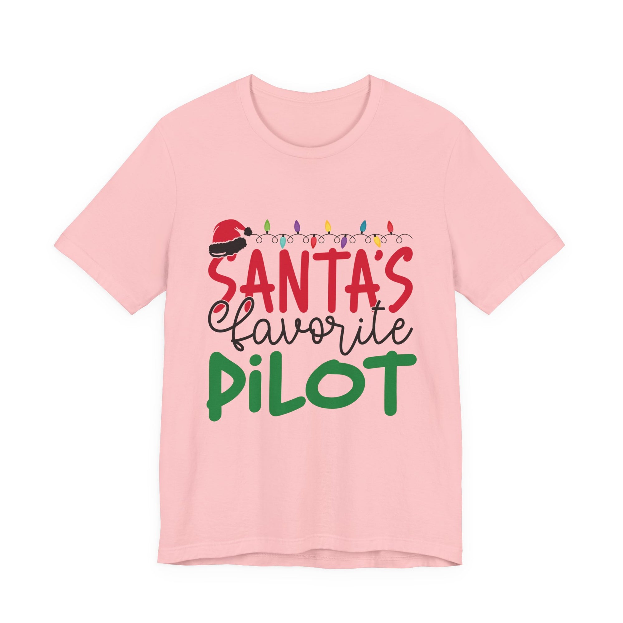 Santa’s favourite pilot Unisex Jersey Tee - Perfect for Aviation Enthusiasts