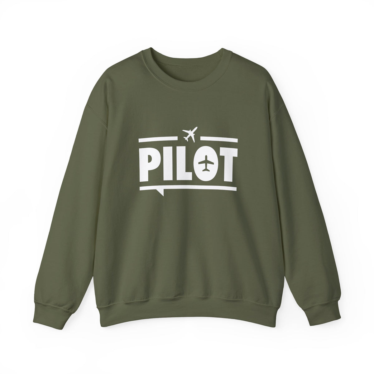 Pilot Crewneck Sweatshirt - Travel Inspiring Cozy Apparel