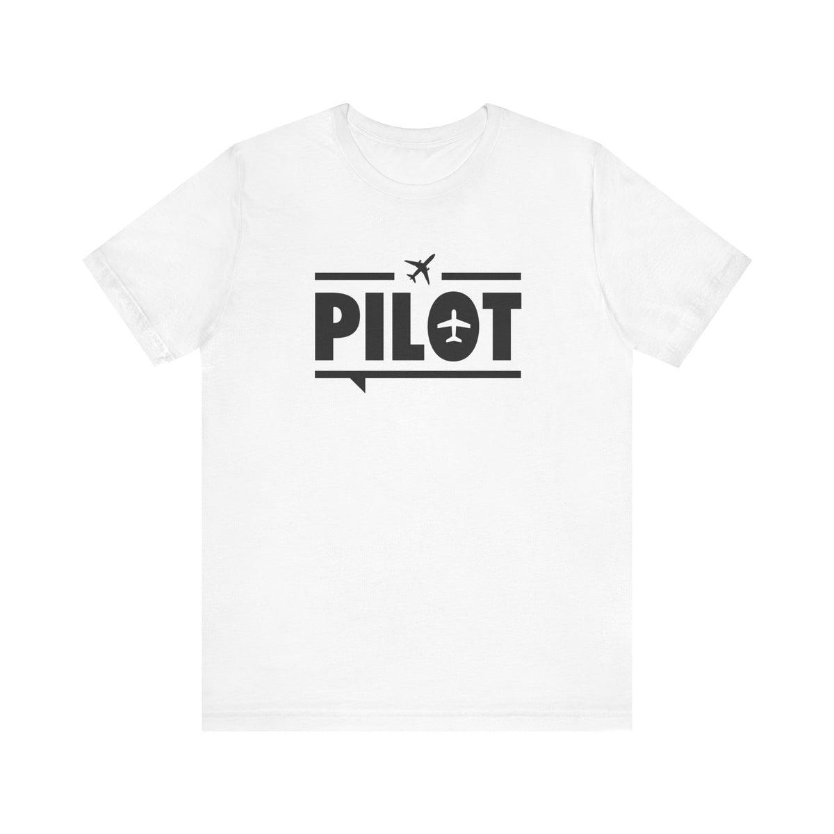 Pilot Unisex Jersey Tee - Perfect for Aviation Enthusiasts