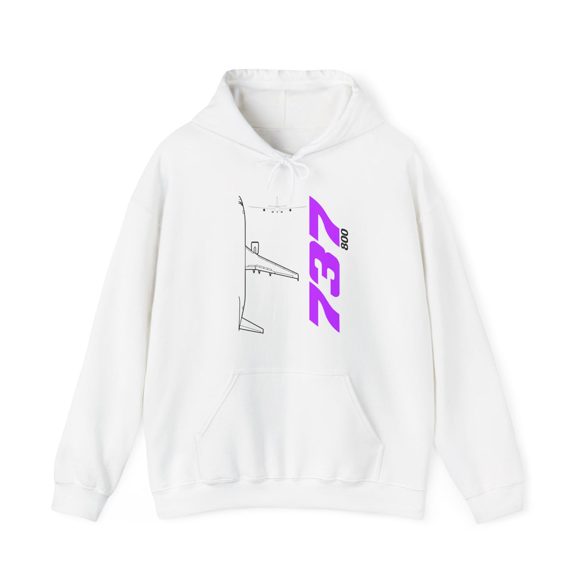 Boeing 737-800 - Pullover Hoodie