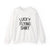 Lucky Flying Shirt  Crewneck Sweatshirt - Travel Inspiring Cozy Apparel